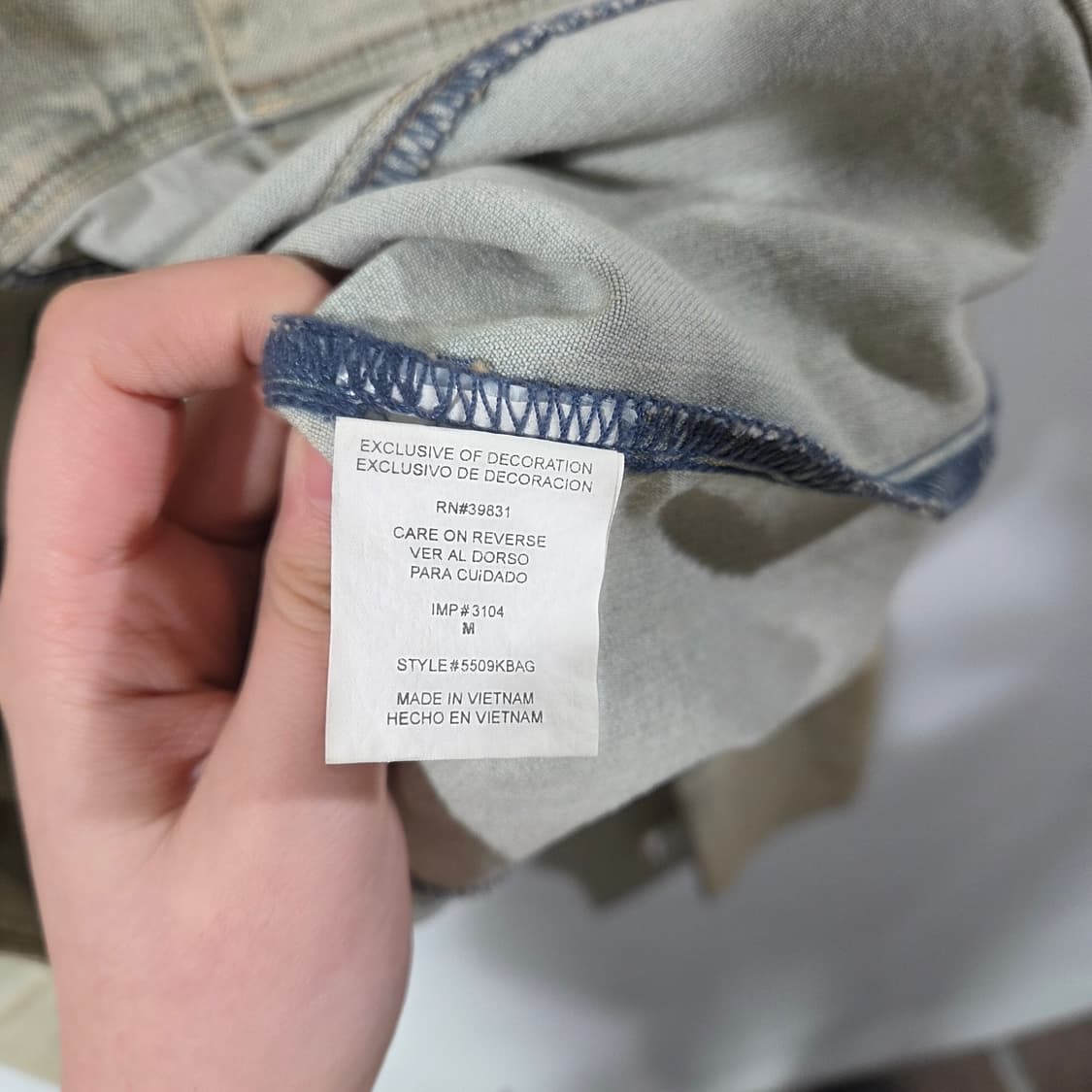 [Xoxo] 키스키스 Y2K 크롭 데님자켓 상품이미지6