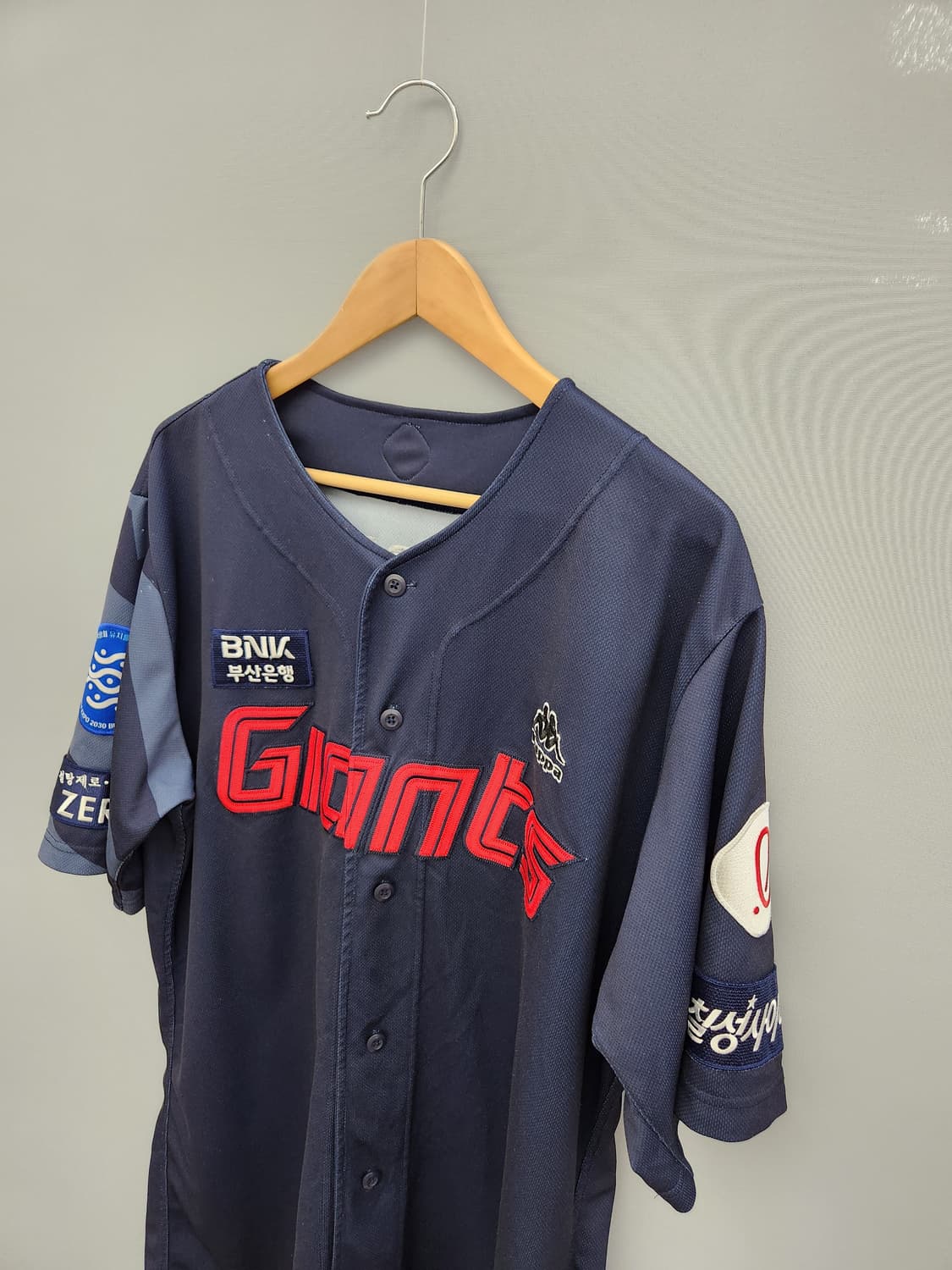 롯데 자이언츠 야구 유니폼 네이비 상품이미지3
