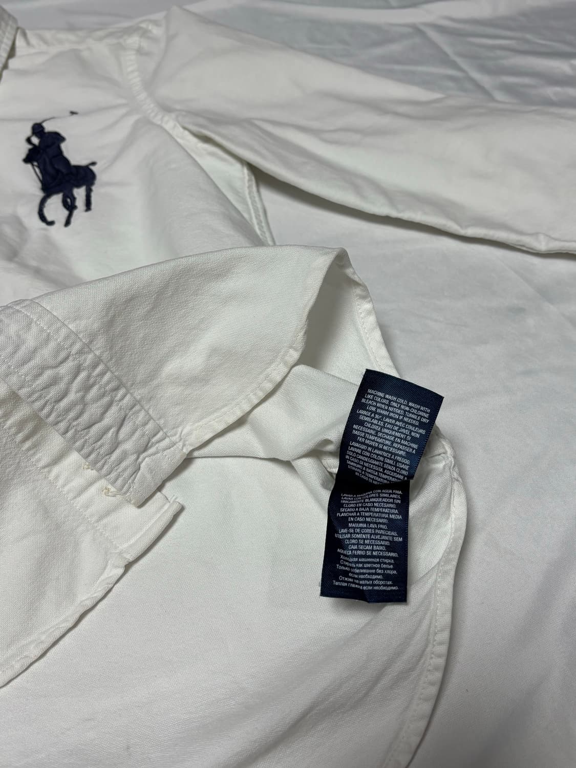 폴로 빅포니 셔츠 키즈(M) 상품이미지4