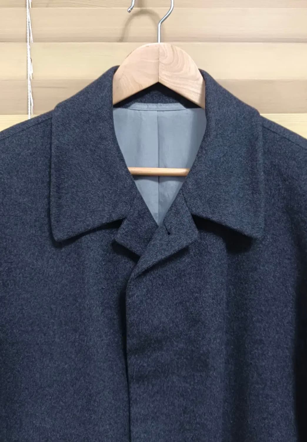 보스 남성 다크그레이캐시미어 코트  상품이미지1