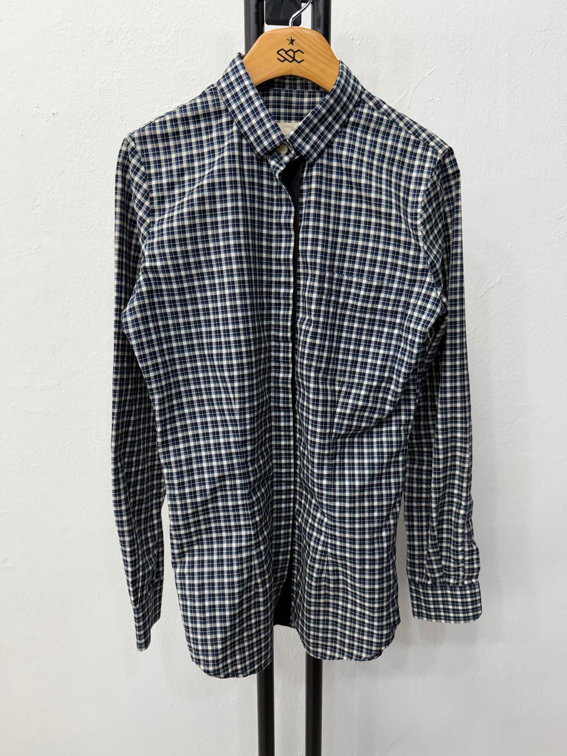 매장판정품) 골든구스 여성 체크 패턴 셔츠 남방 XXS 상품이미지1