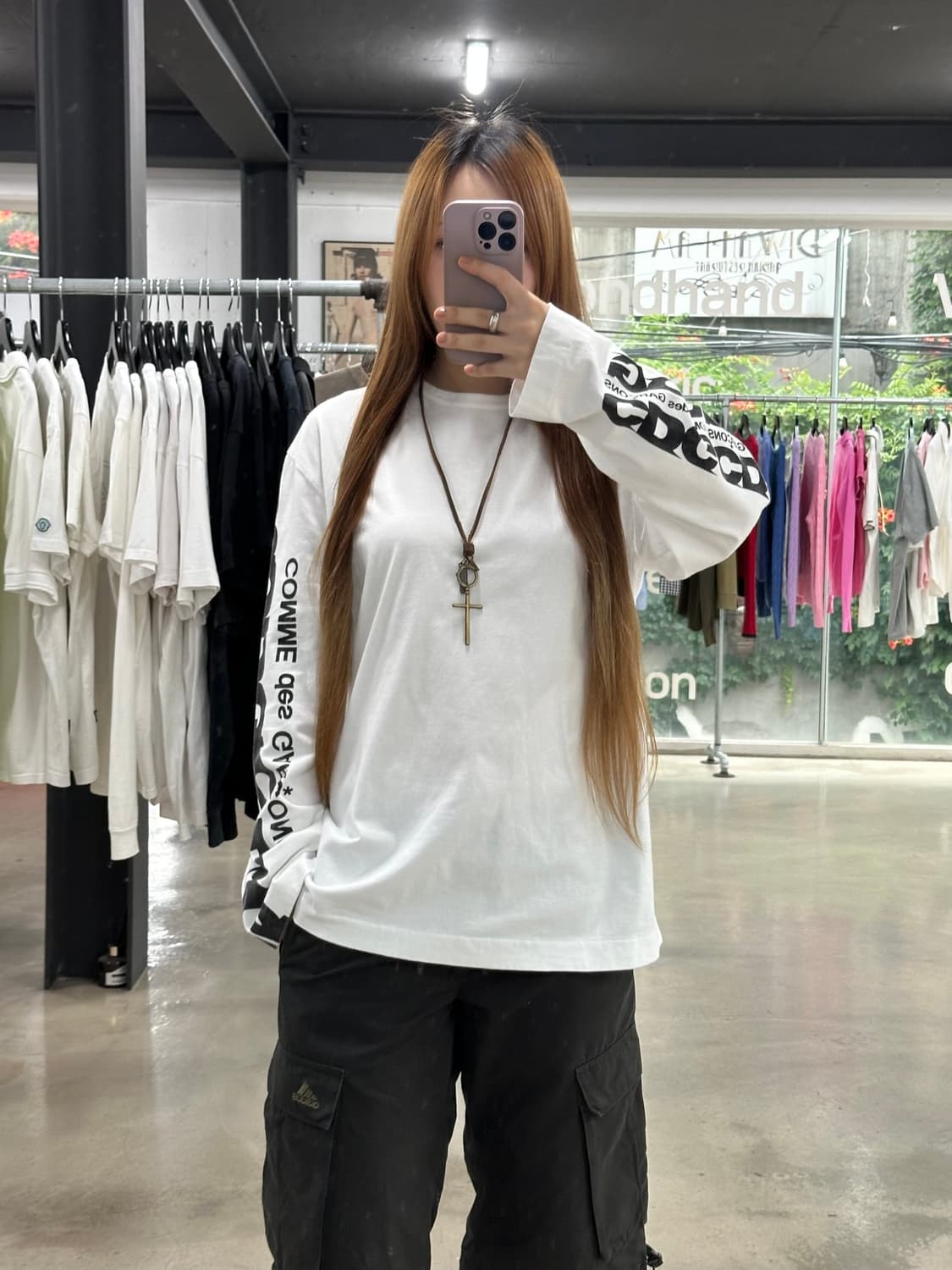꼼데가르송 CDG 클래식 롱슬리브  상품이미지4