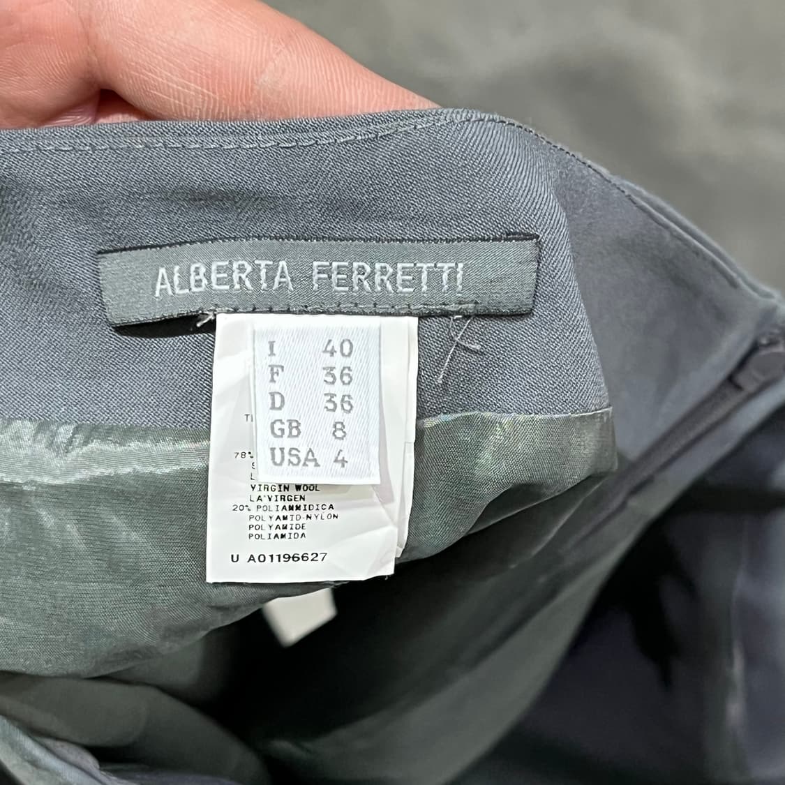  알베르타 페레티 트임 미디 스커트 y15869 상품이미지6