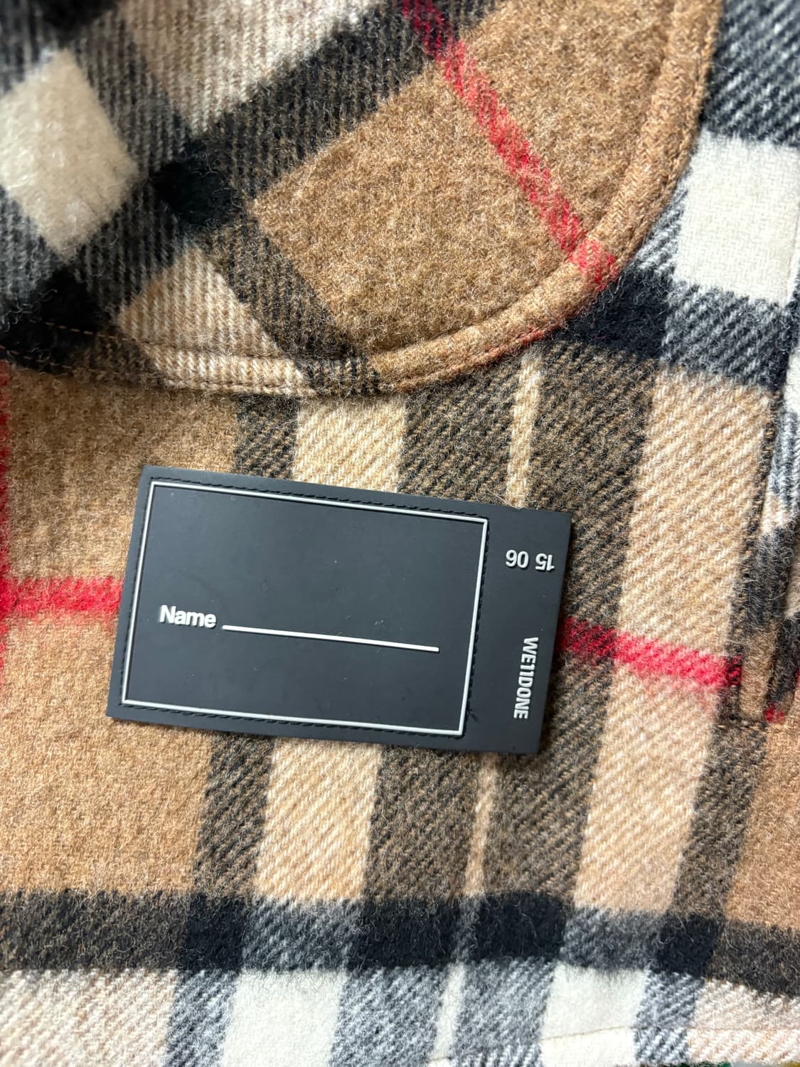 We11done 웰던 하프집업 아노락 베이지 / L 상품이미지5