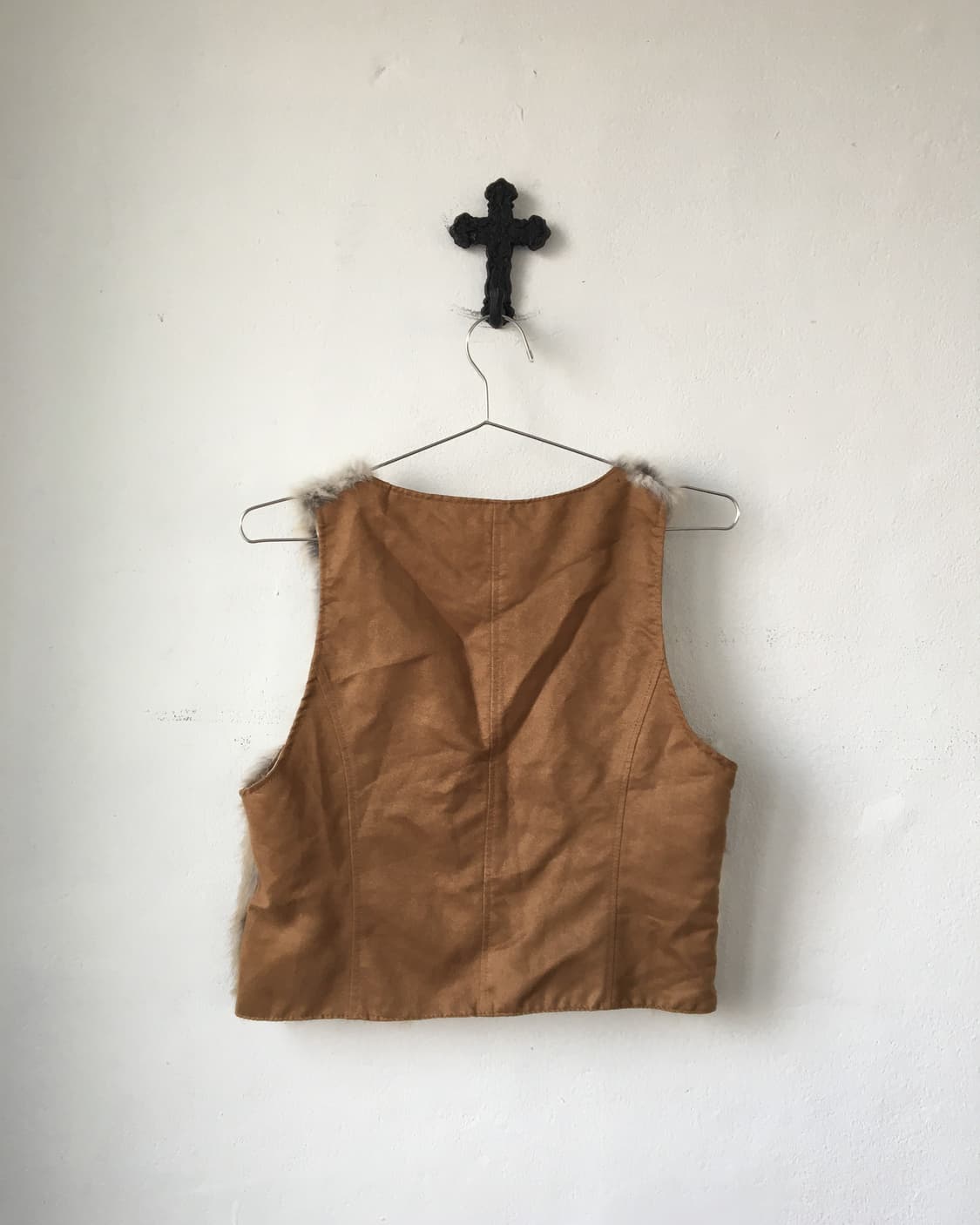 Rabbit fur vest 상품이미지3