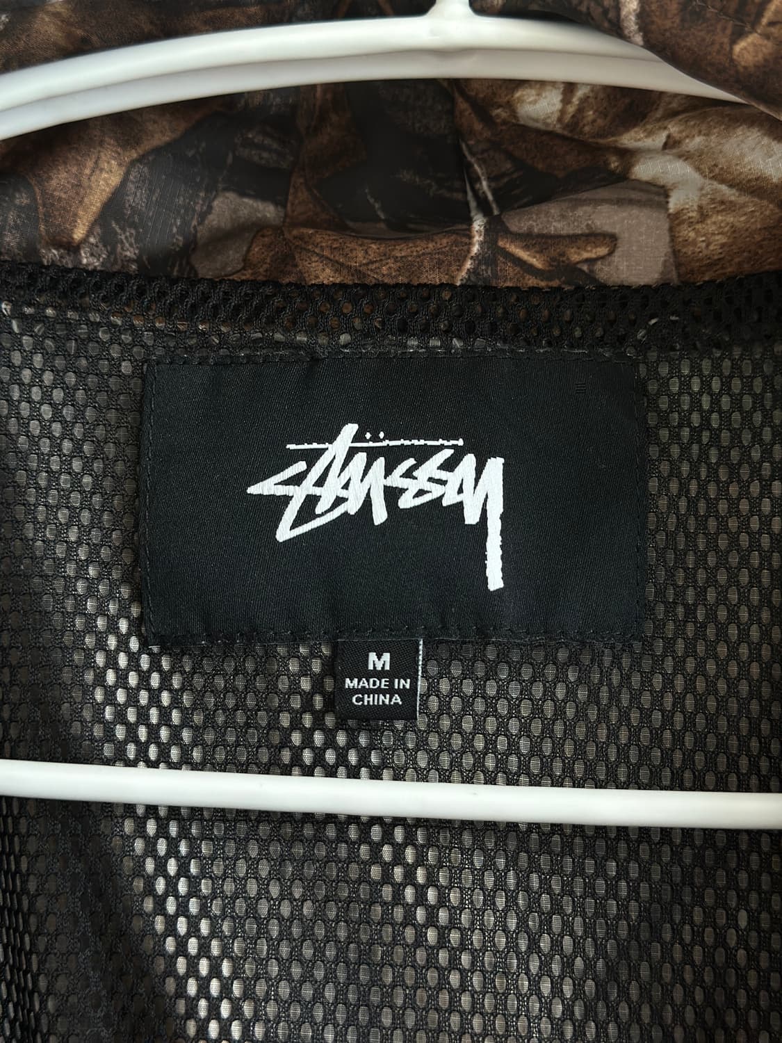 스투시 리얼트리 윈드브레이커 바람막이 M 상품이미지3