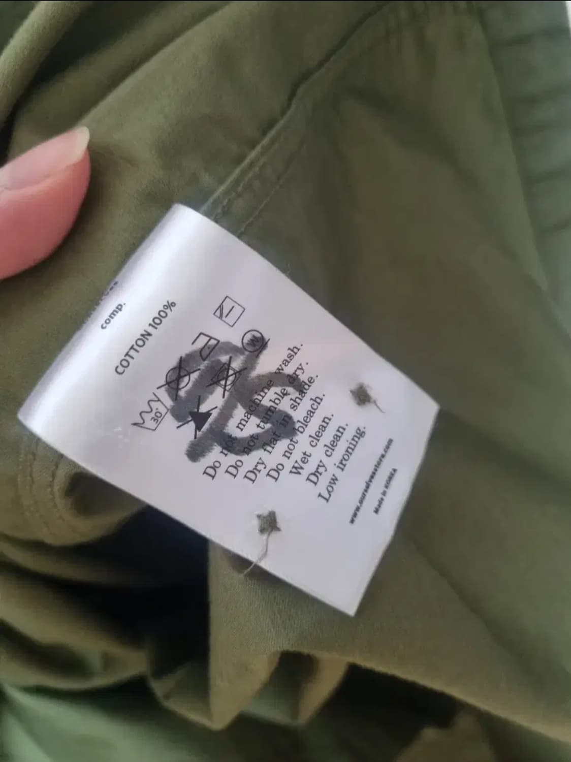 아워셀브스 25ss 유틸리티 107 셔츠 자켓 올리브 상품이미지2