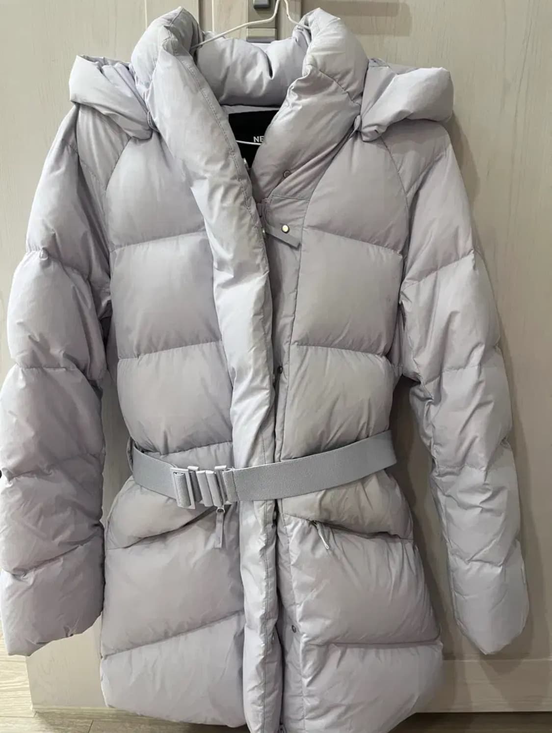 NEPA여성 연보라 허리벨트 패딩 상품이미지6