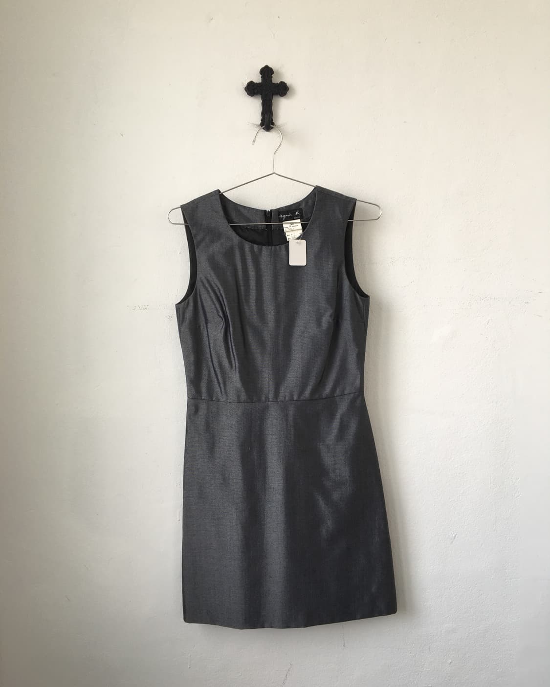 Agnes b glossy silver mood one piece 상품이미지2