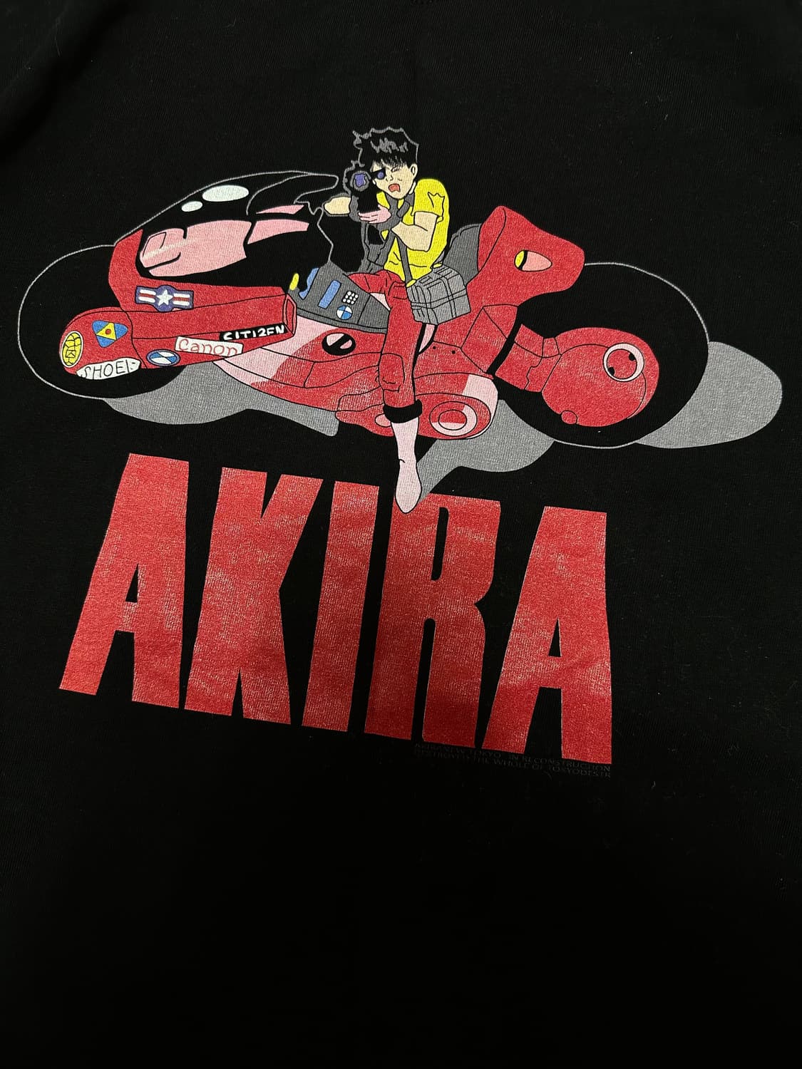 아키라 AKIRA 블랙 반팔 티셔츠 상품이미지3