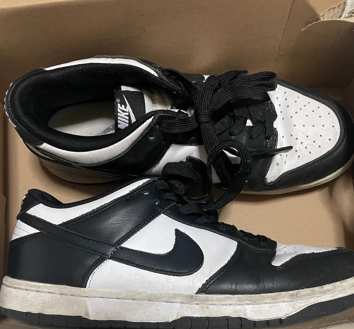 나이키 덩크 로우 블랙/화이트 범고래260 상품이미지2