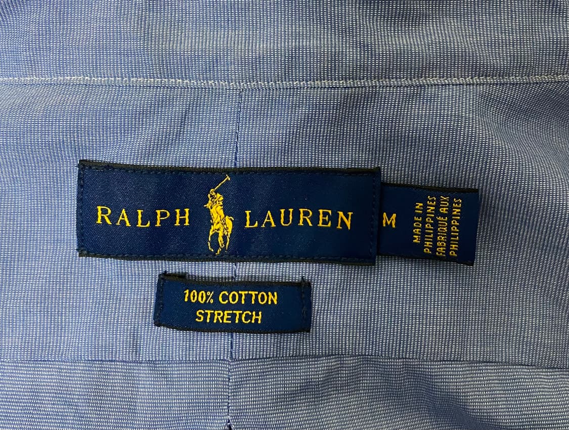 [M] 랄프로렌 폴로 셔츠 블루 상품이미지2