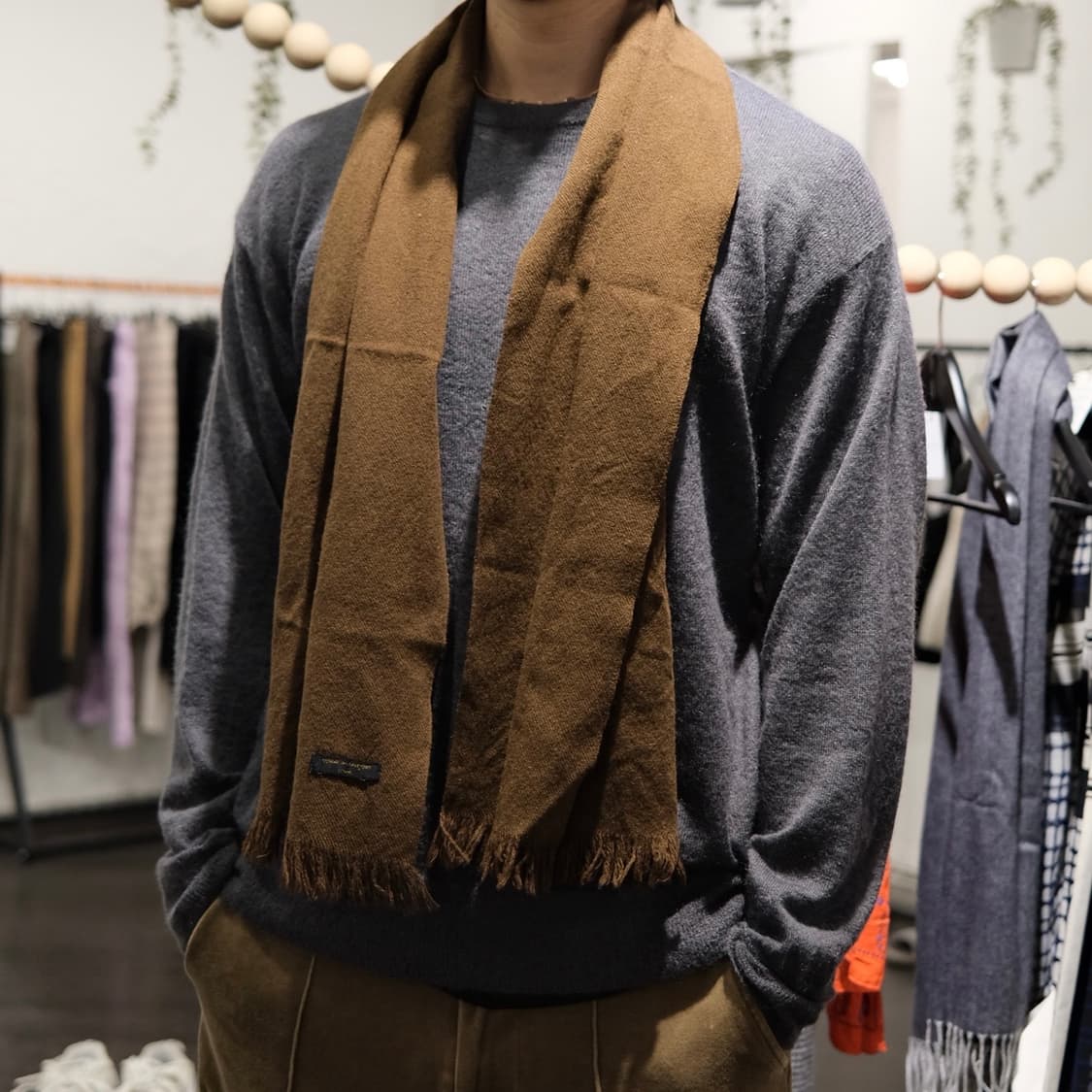 꼼데가르송 옴므 머플러 상품이미지3