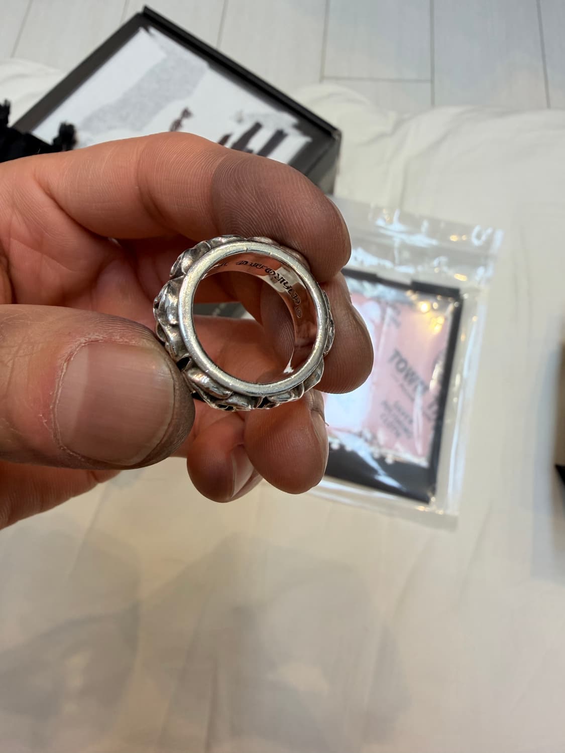 크롬하츠 이터니티 바인 밴드링 us7 상품이미지3