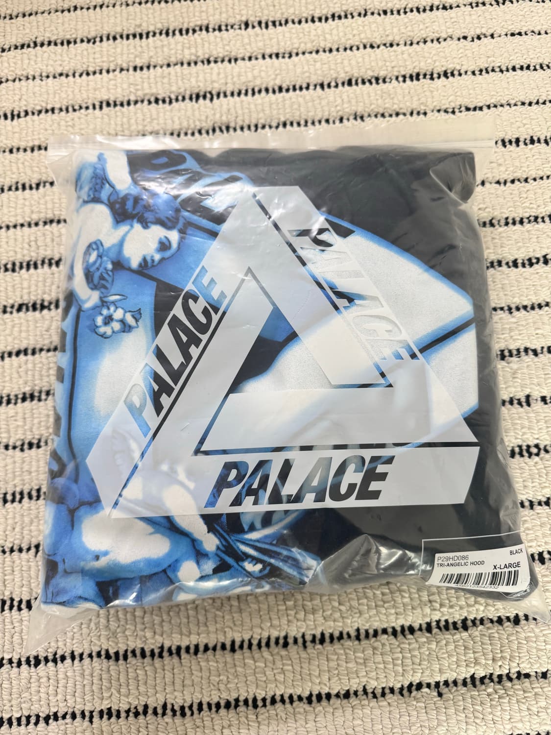 [XL] 팔라스 트라이 엔젤릭 후드티 블랙 상품이미지3