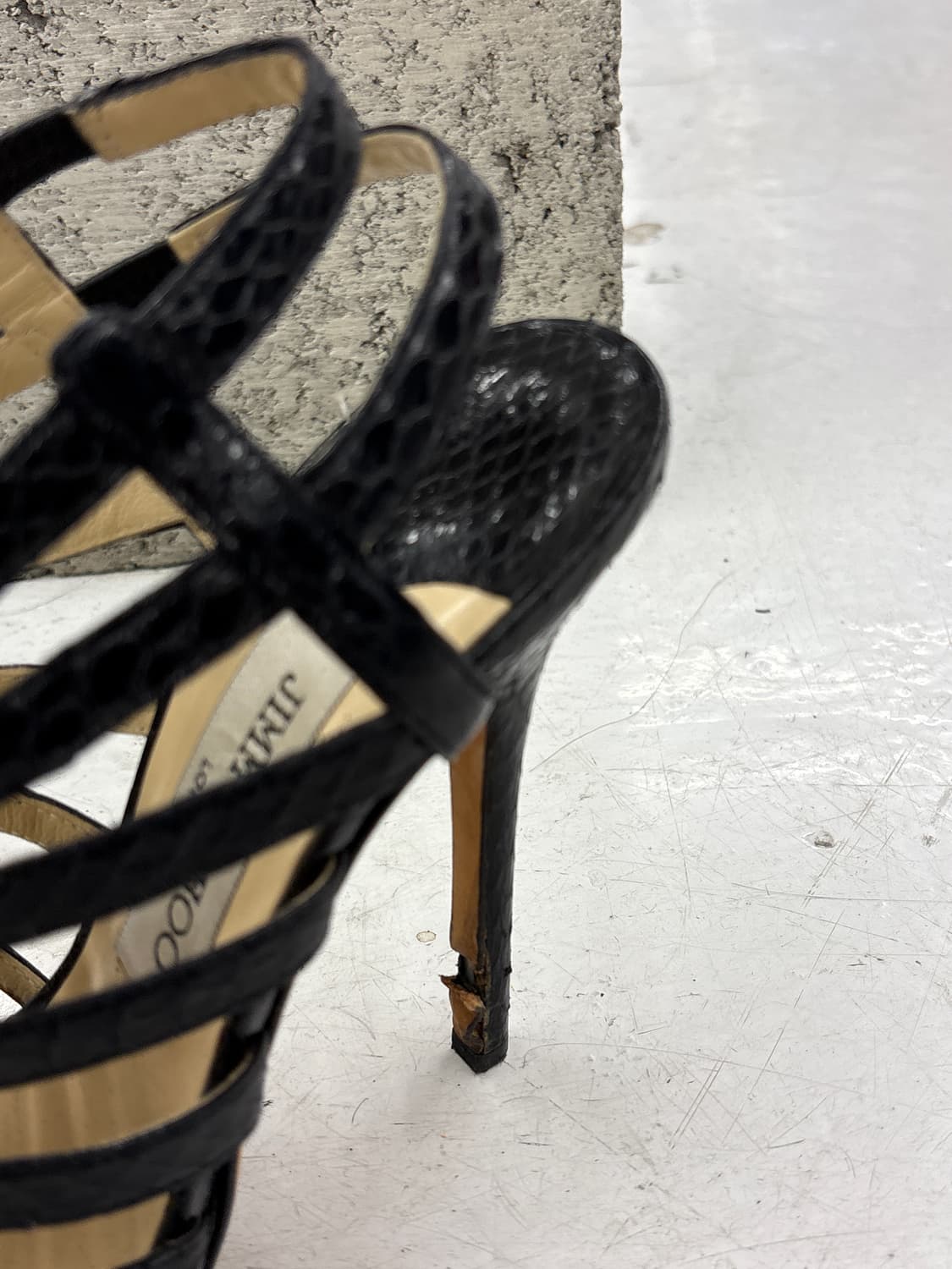 지미추 지퍼스트랩 글레디에이터힐 상품이미지3