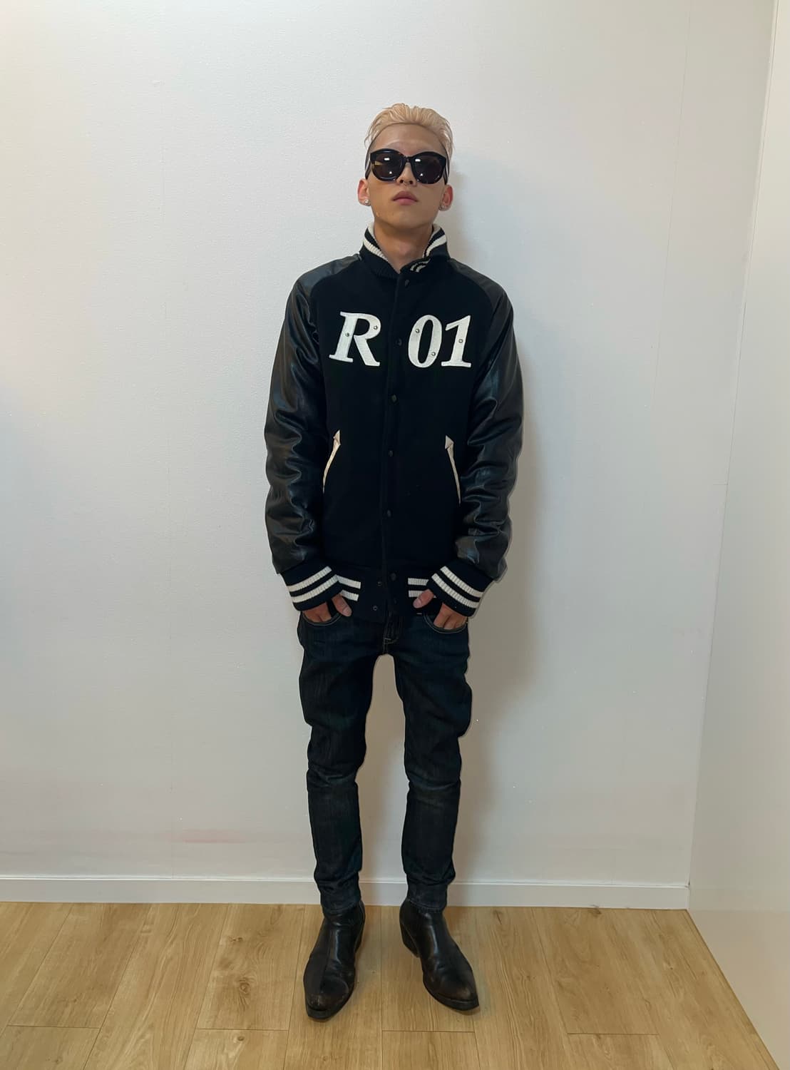 RebeL Vintage Varsity Jacket 상품이미지1