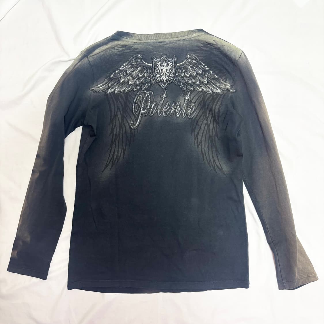 빈티지 y2k 오리엔탈 그런지 갸루 그래픽 티셔츠 상품이미지3