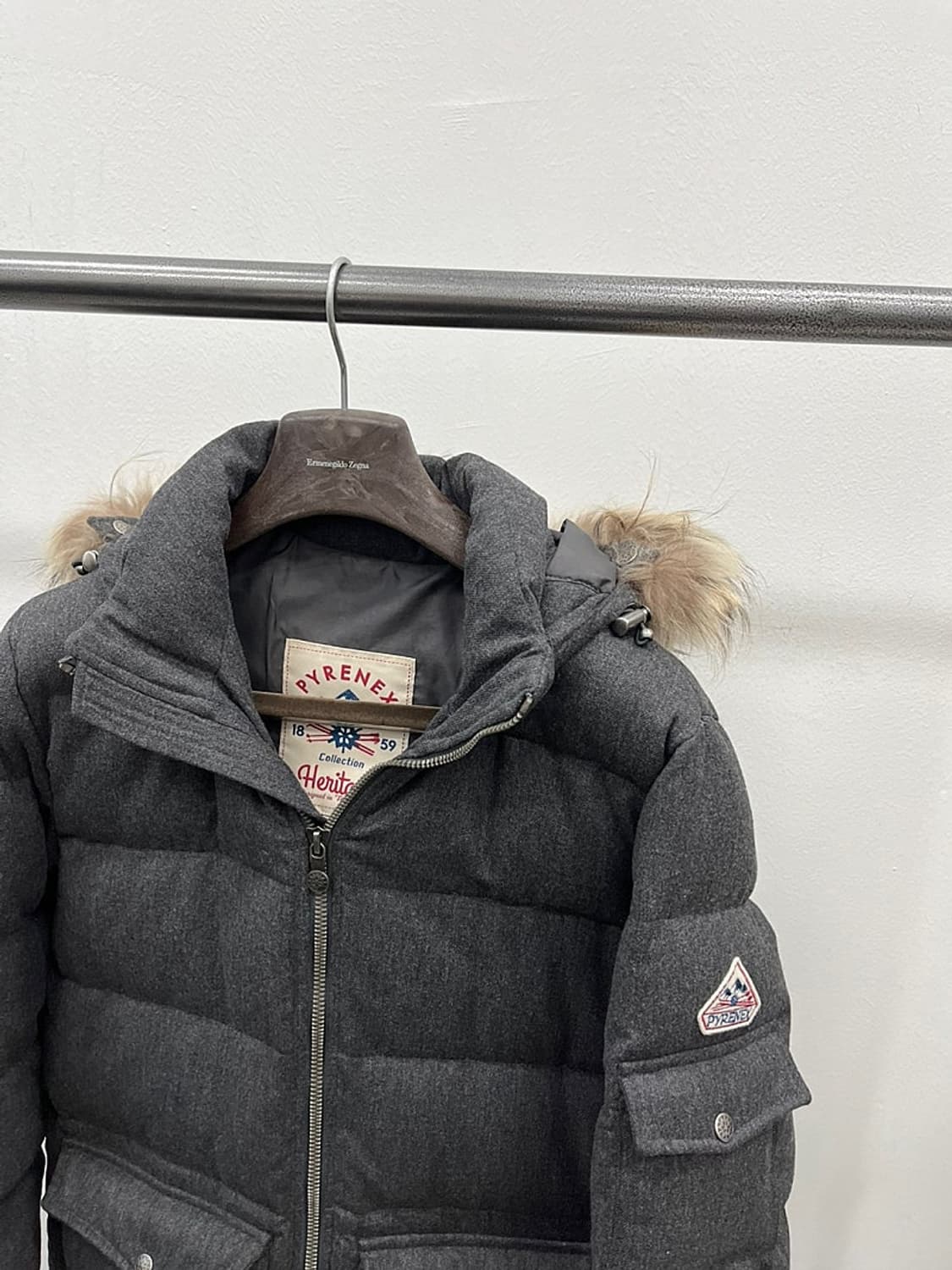 95) 피레넥스 라쿤퍼 롱패딩  상품이미지3