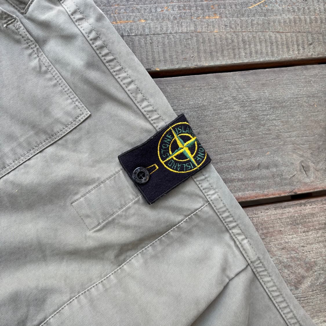 스톤아일랜드 페이딩 올리브 테크니컬 카고 팬츠 상품이미지7