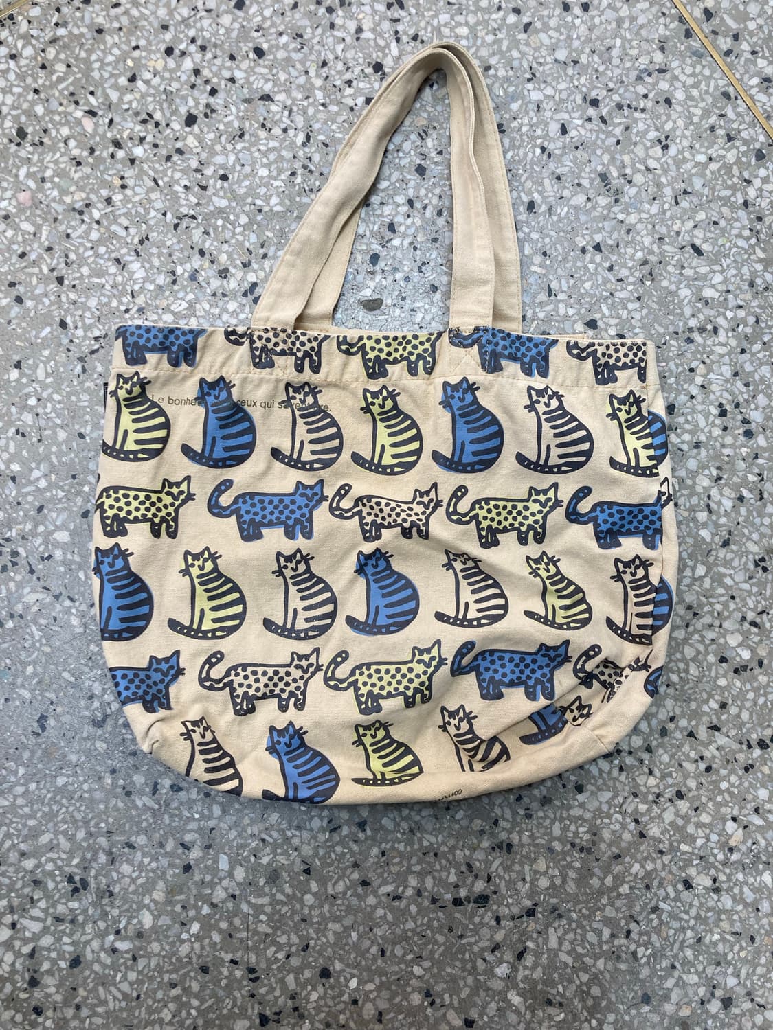 모리걸 고양이 에코백 상품이미지1