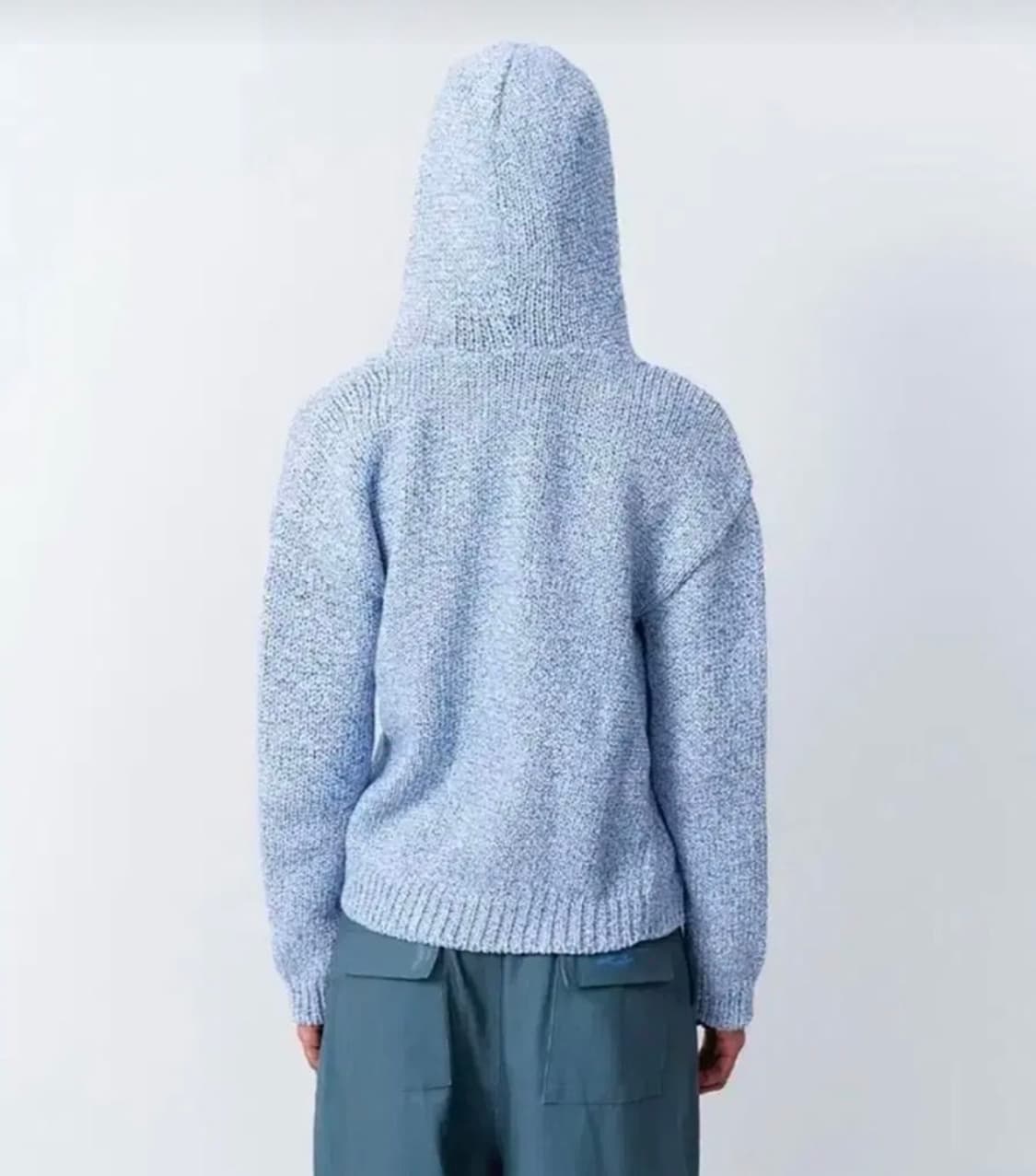 Leey 엘이이와이 HOODED CARDIGAN BLUE 상품이미지2