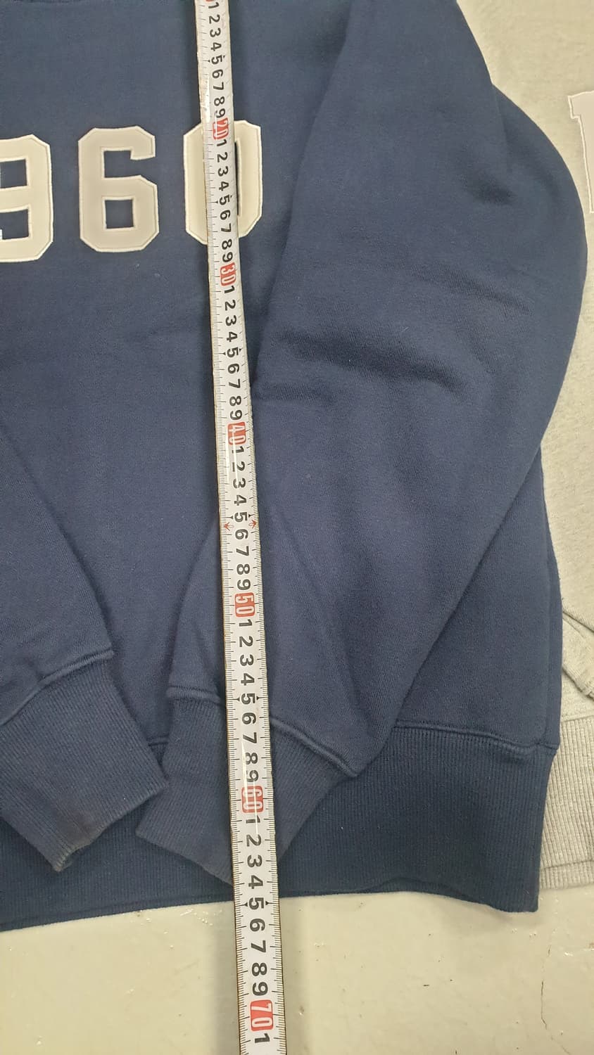 유니폼브릿지 1960 맨투맨 M 네이비+회색 상품이미지4