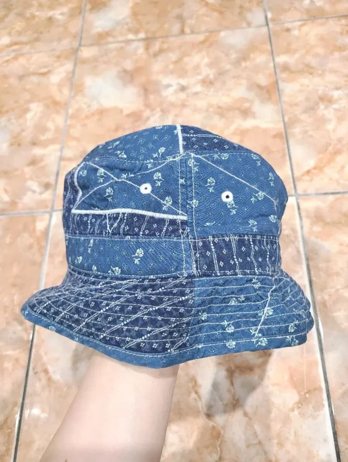 폴로랄프로렌 반다나 패치워크 버킷햇 상품이미지2