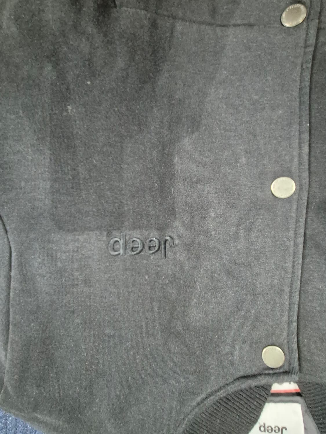 JEEP 항공점퍼 100 블랙 상품이미지2