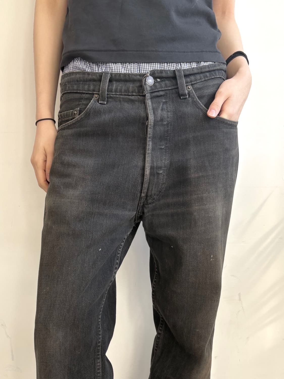 90‘s 리바이스 505 블랙  상품이미지10