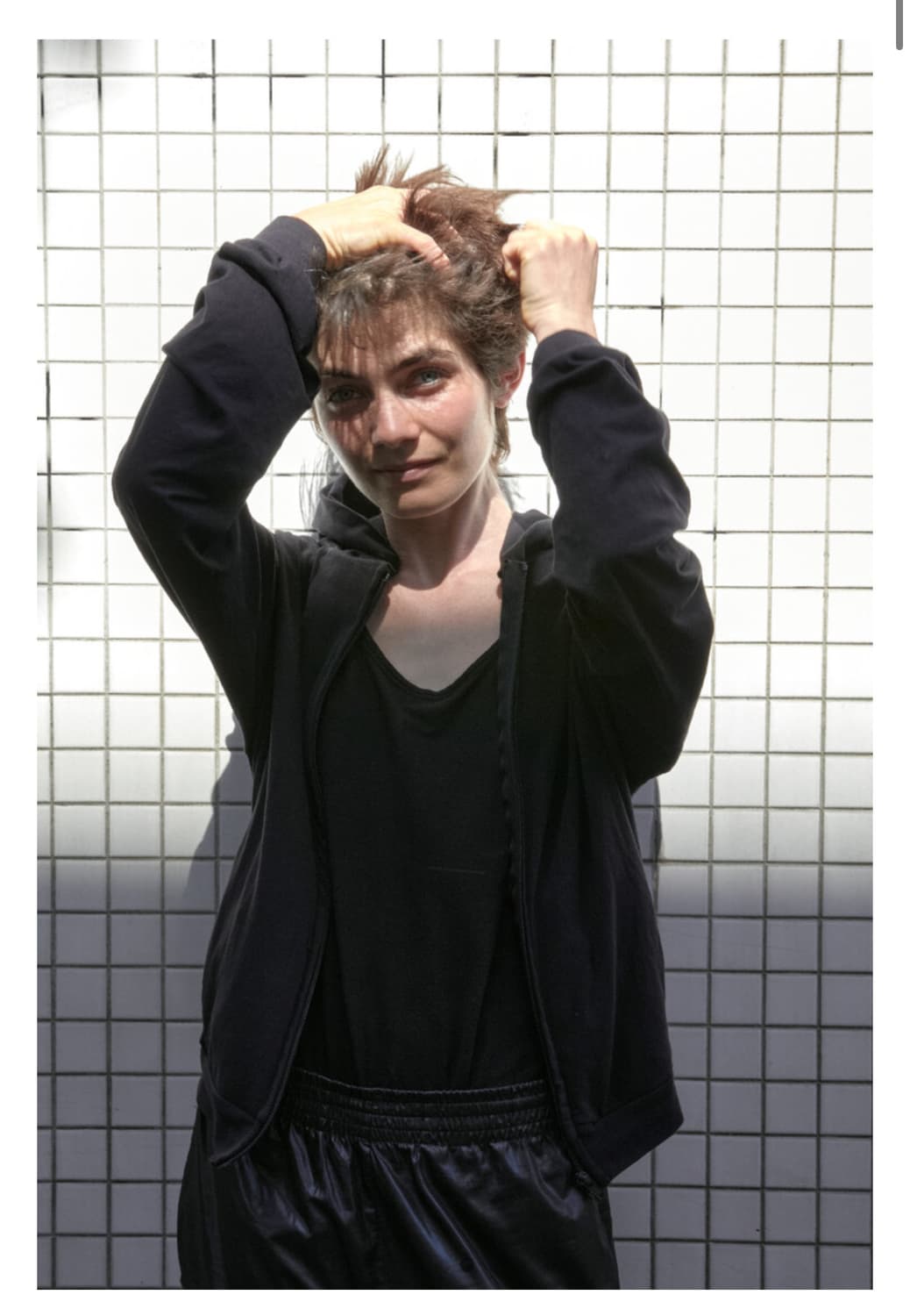 머듈 라운지 후드집업 4 블랙 상품이미지1