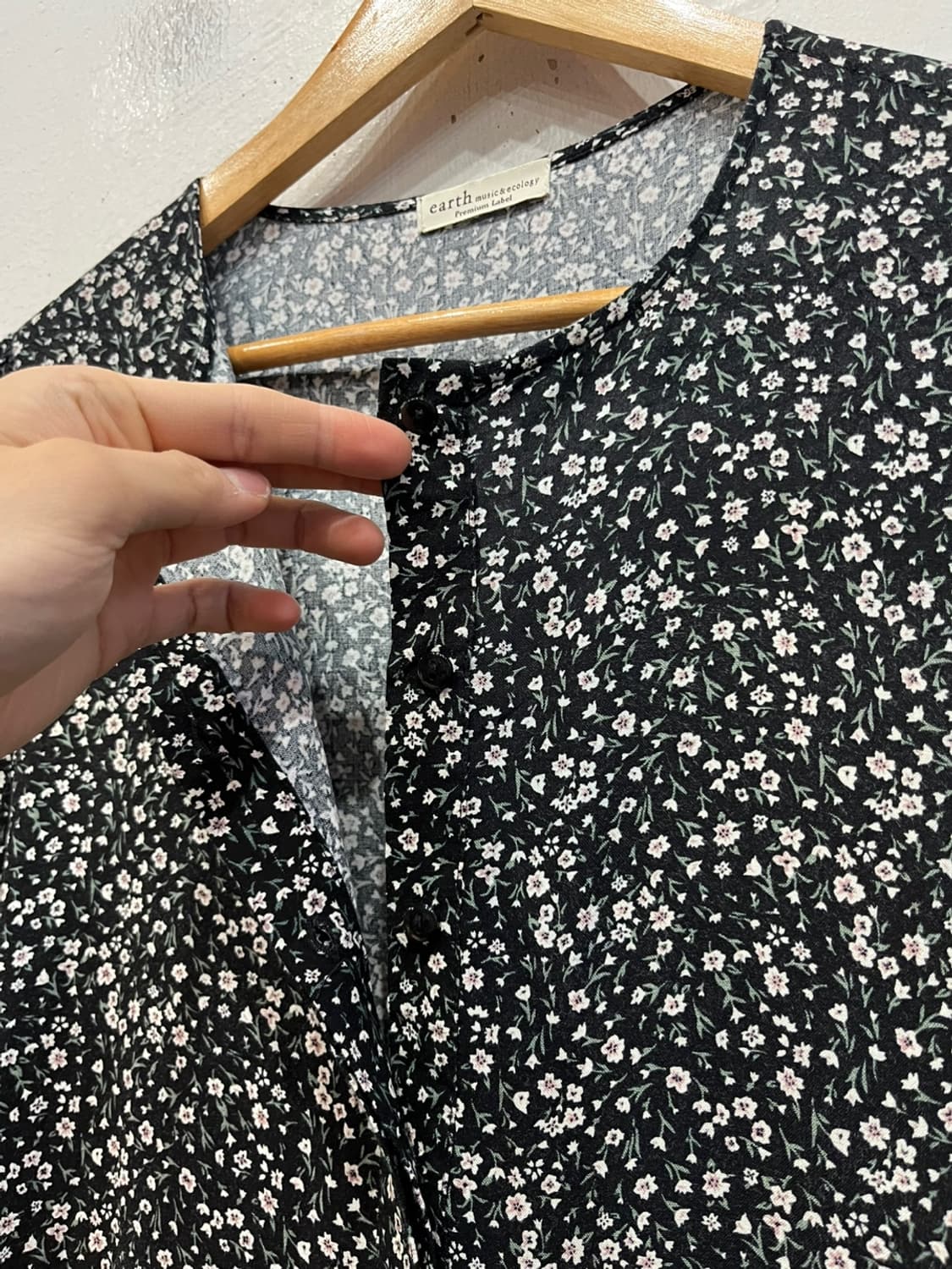 어스뮤직 JPN 플라워 롱 원피스 상품이미지8