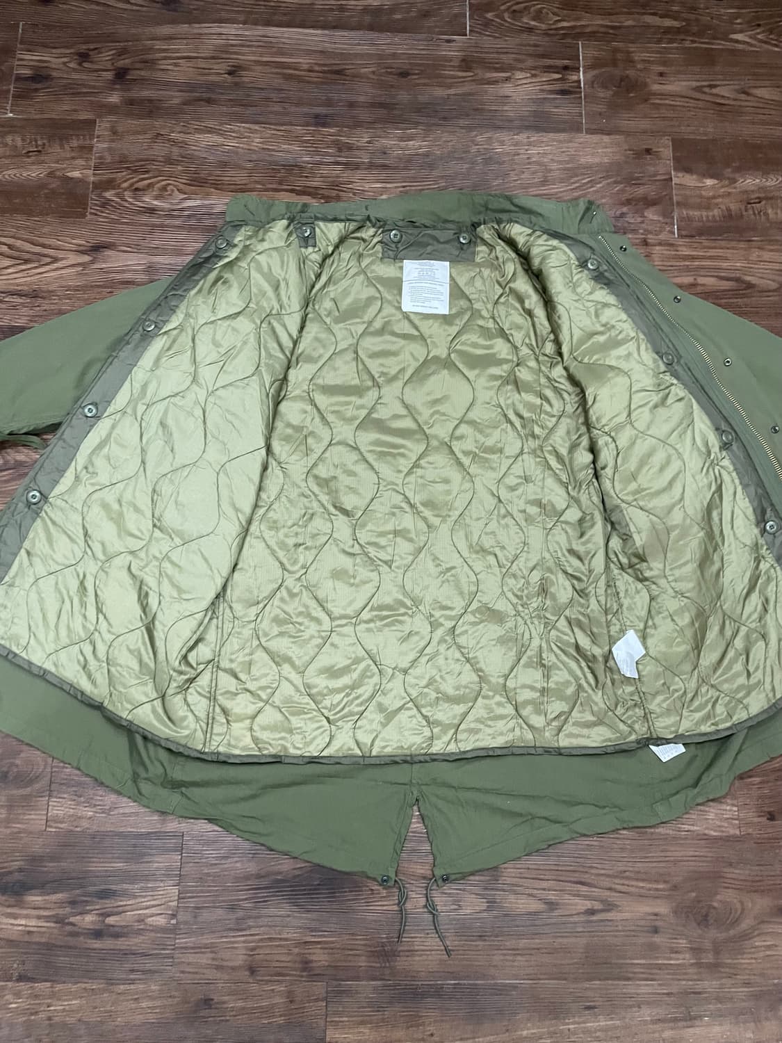 밀텍 m65 피쉬테일 개파카 상품이미지9