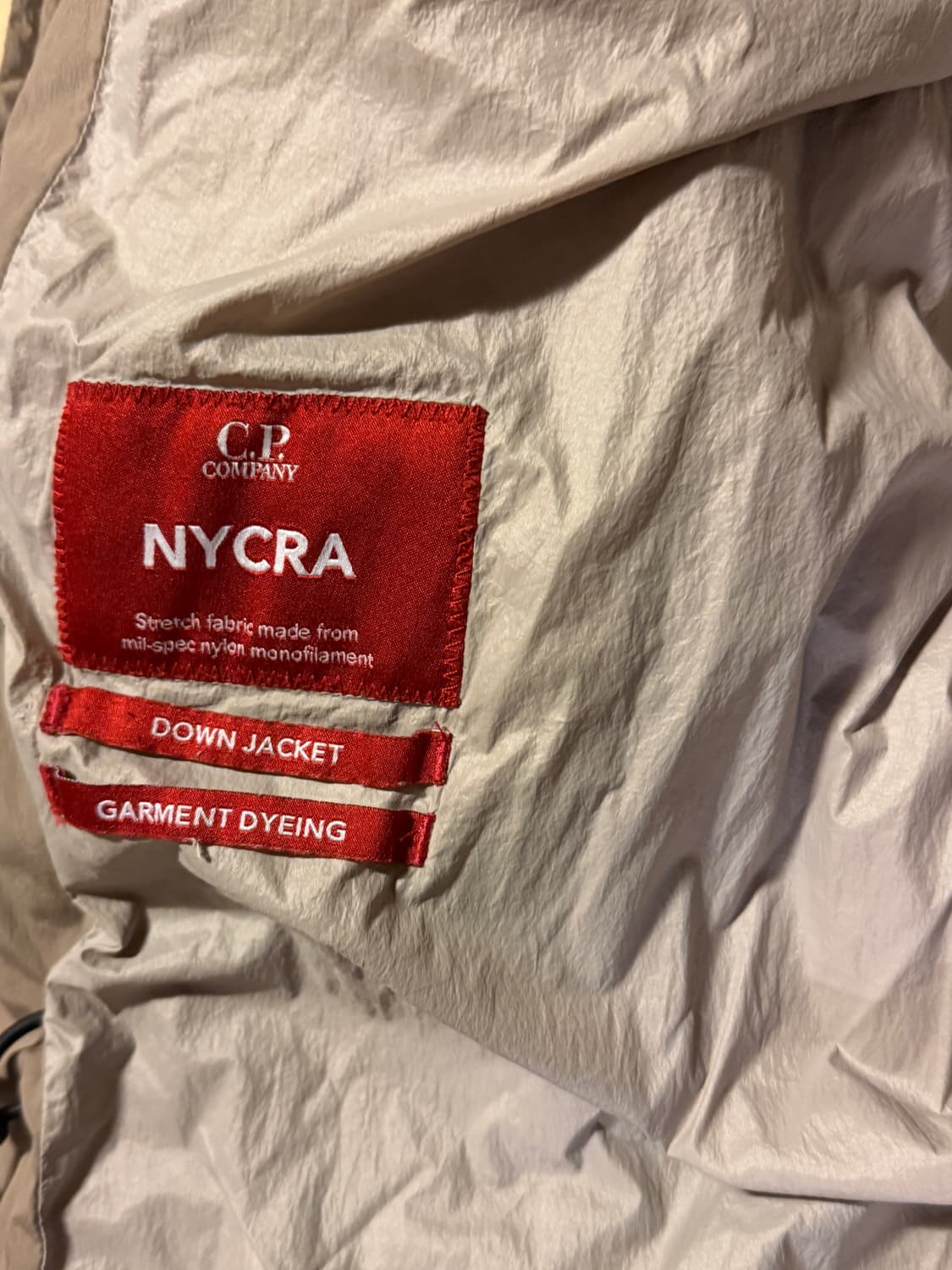 CP컴퍼니 nycra 롱패딩 상품이미지3