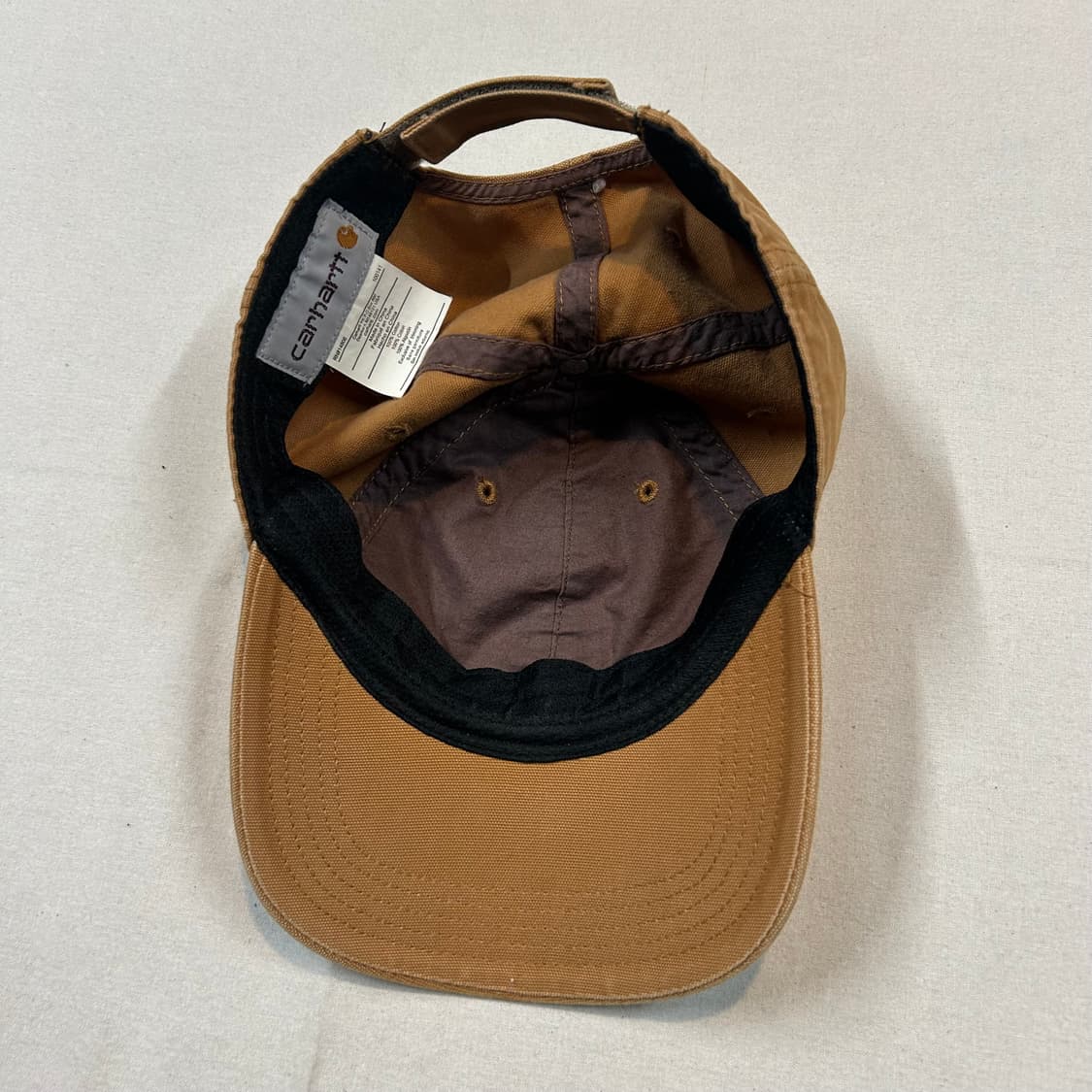 칼하트 워크웨어 볼캡 모자 브라운 상품이미지6