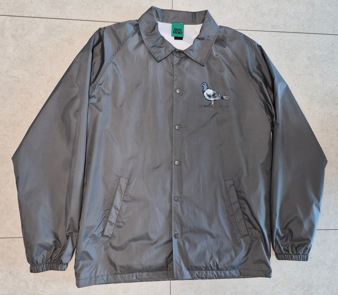 ANTI HERO COACH JACKET Dove Grey (L) 상품이미지7