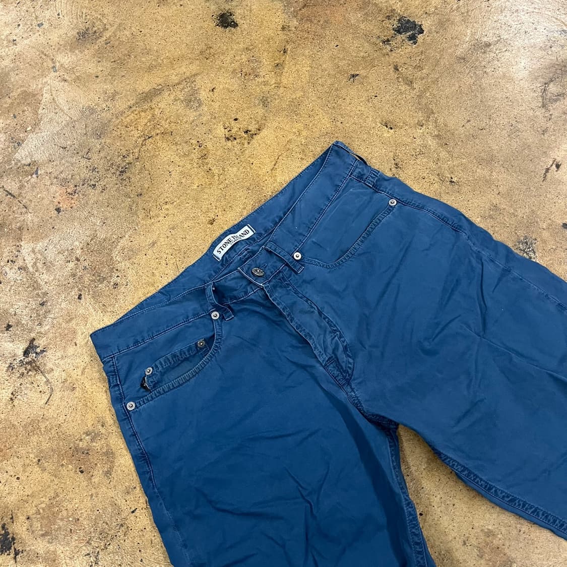 [정품] 스톤아일랜드 블루 바지 b17 상품이미지1