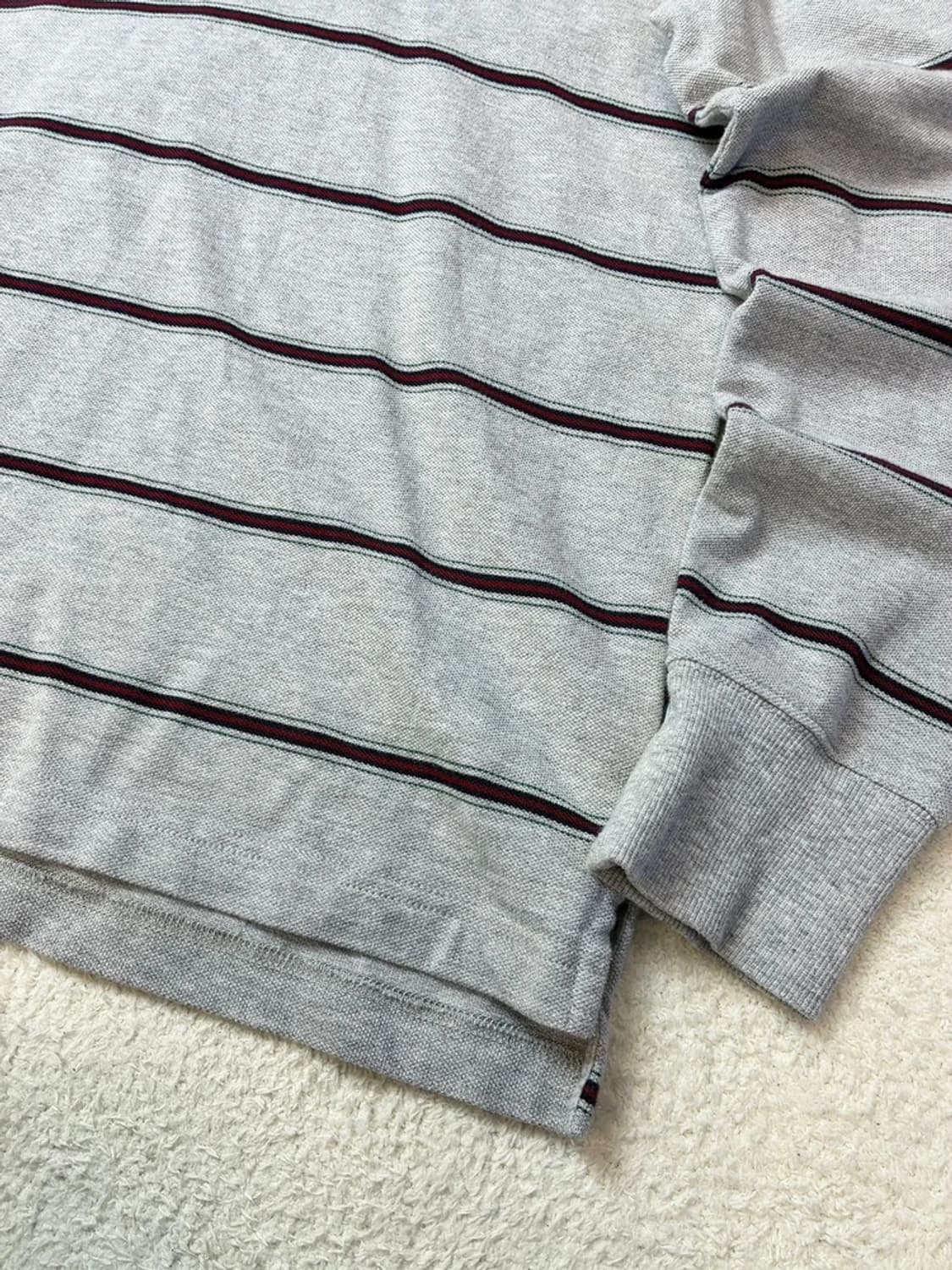 브룩스브라더스 아메리칸 캐쥬얼 스트라이프 카라 롱 슬리브 PN5760 상품이미지4