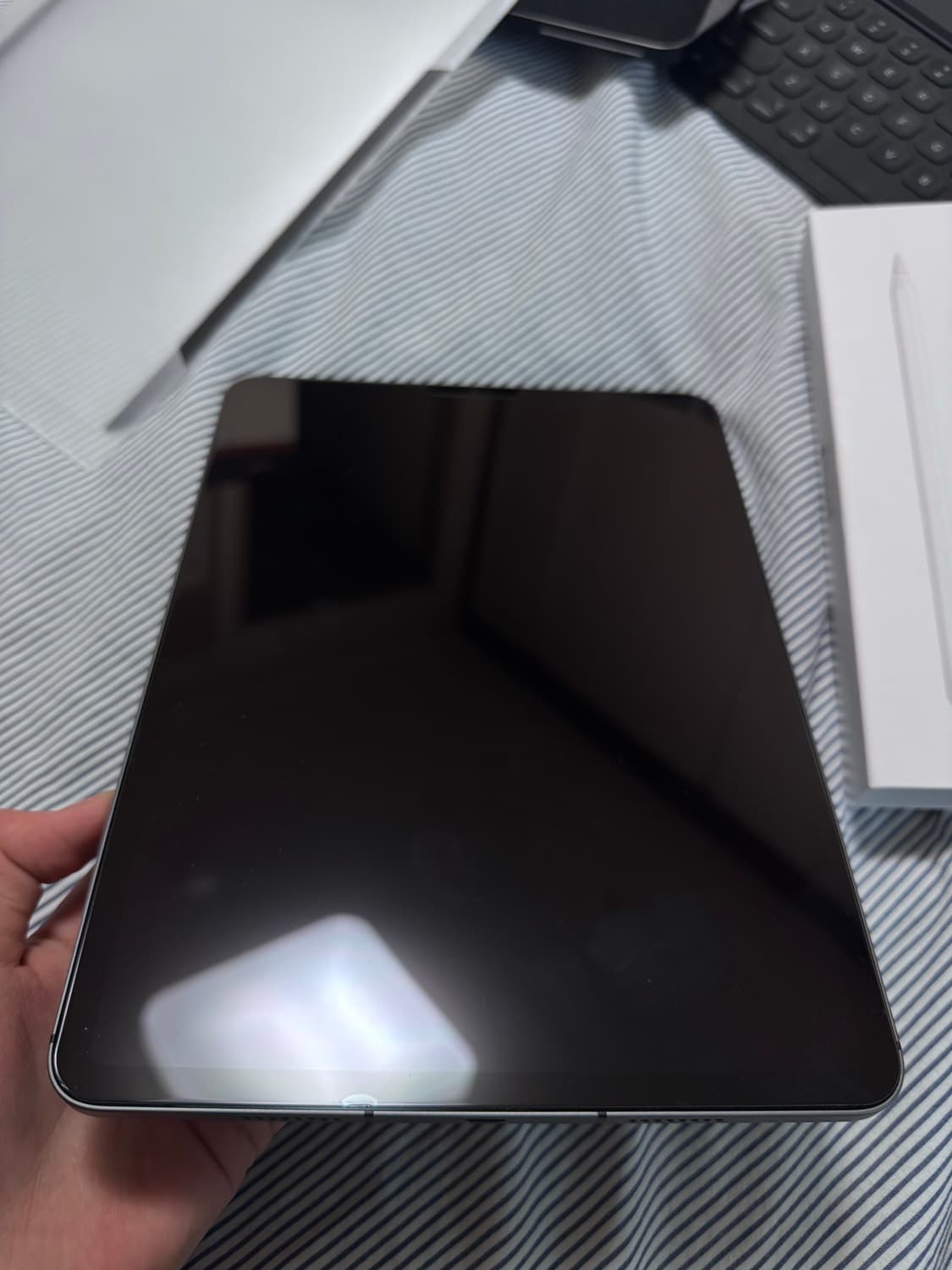 아이패드 프로 11 3세대 셀룰러 256 스그 + 애플펜슬 2세대 풀박스 상품이미지3