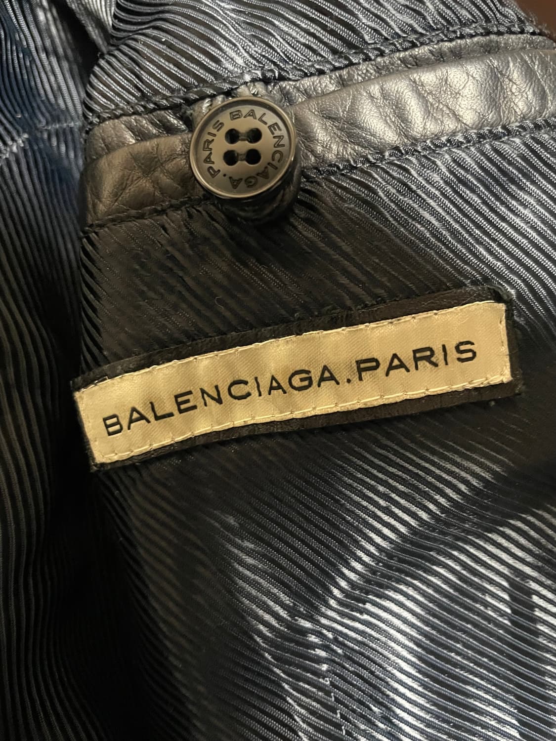 발렌시아가 라이더 가죽자켓 상품이미지7