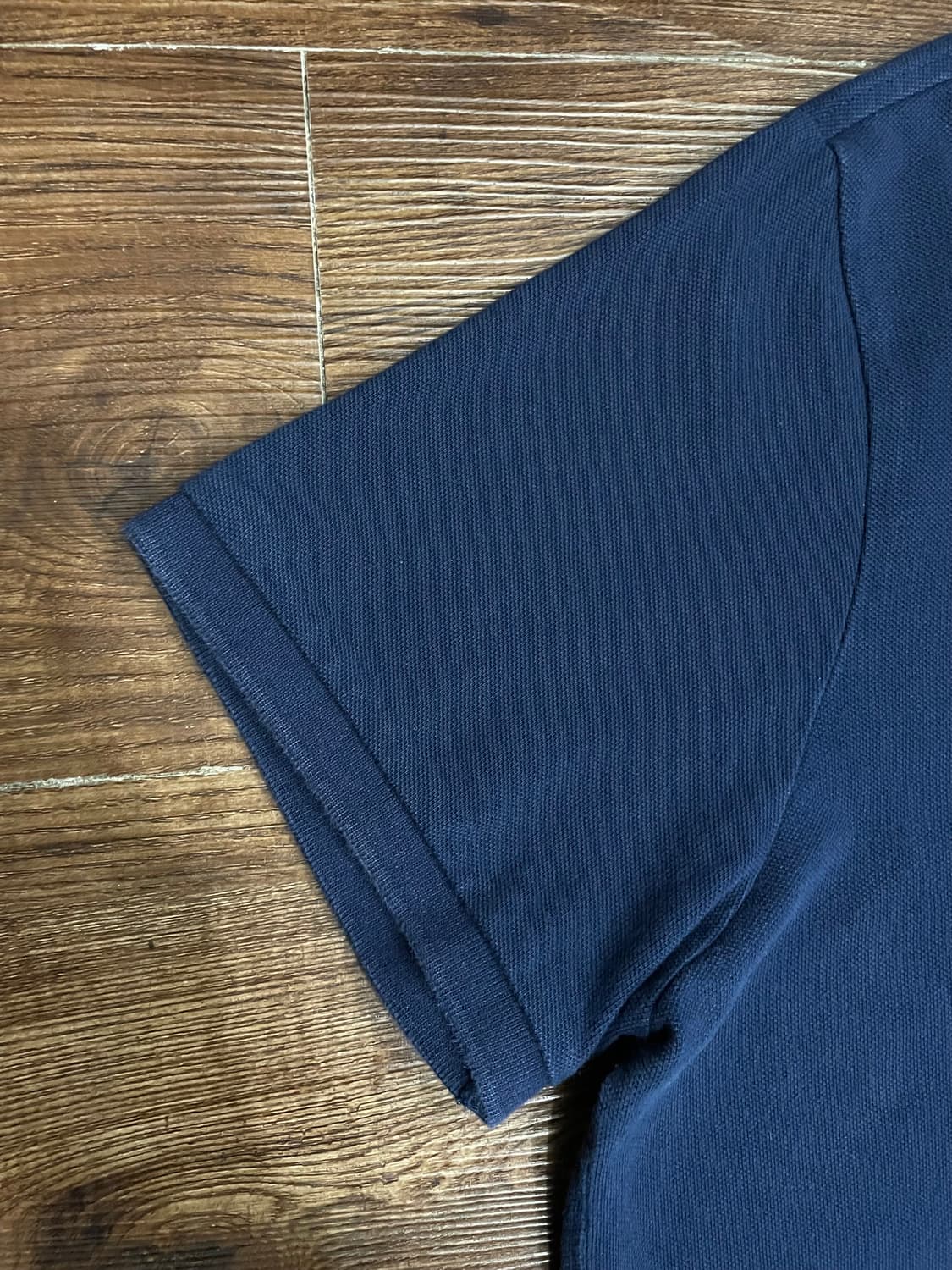 폴로 베어 커스텀 슬림 메시 폴로 셔츠 네이비 상품이미지6