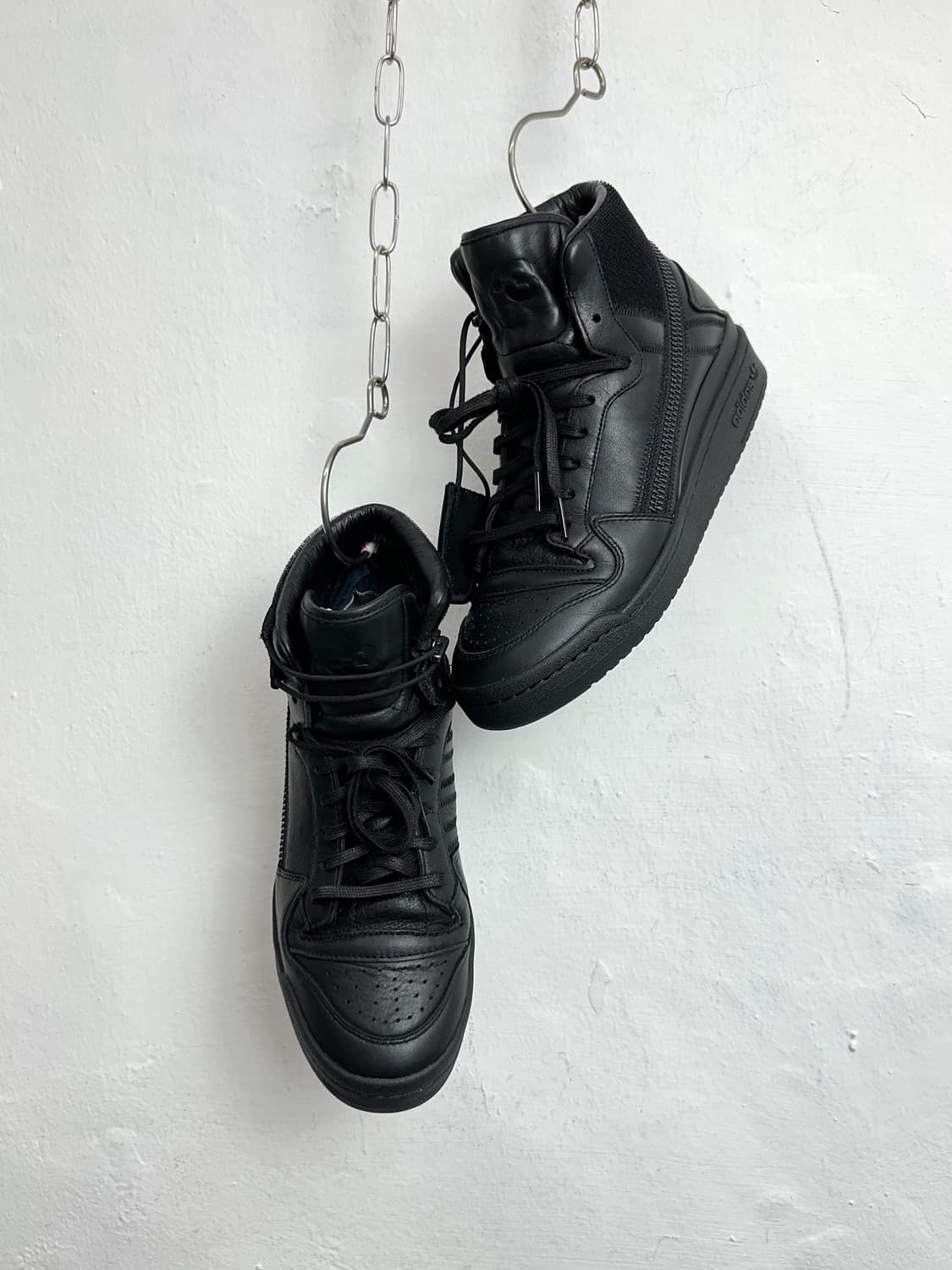 Y-3 Adidas Forum High Triple Black High  상품이미지2