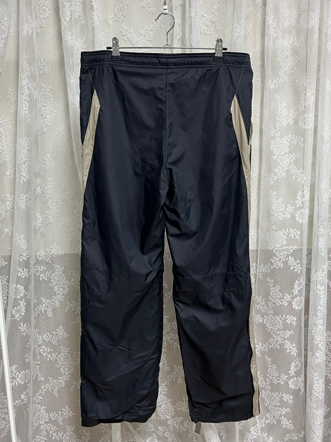 M) 나이키 올드스쿨 나일론 트레이닝 팬츠 블랙 상품이미지2