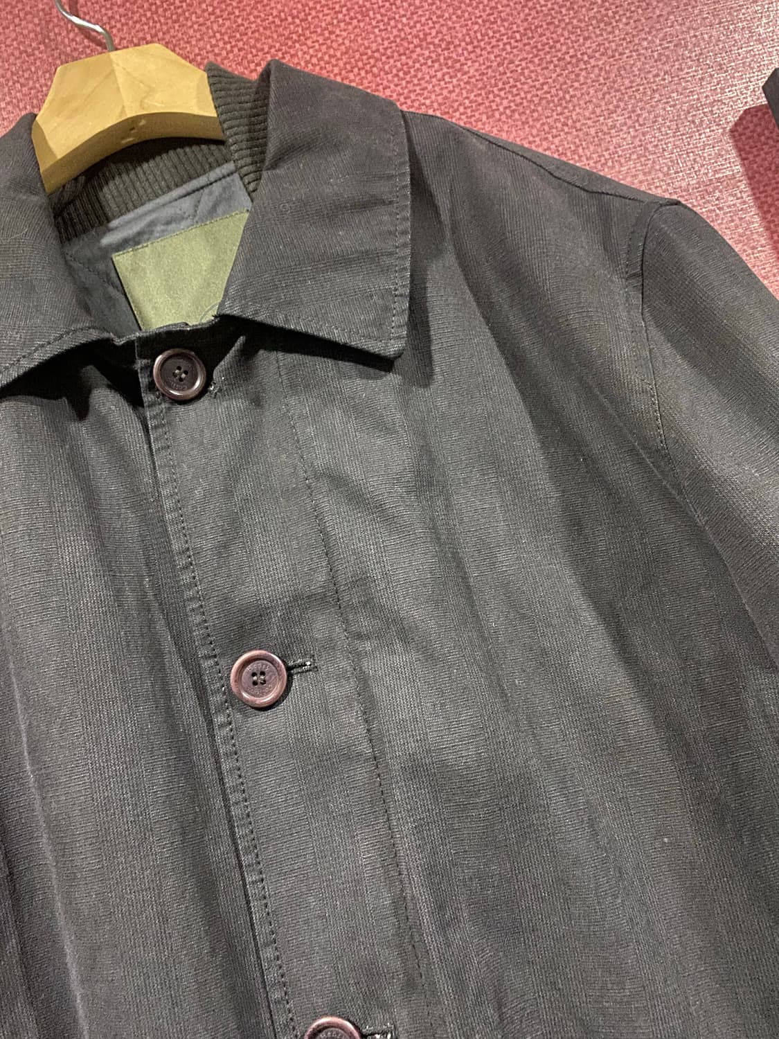 헨리코튼 남성 블랙 코트 95 상품이미지3