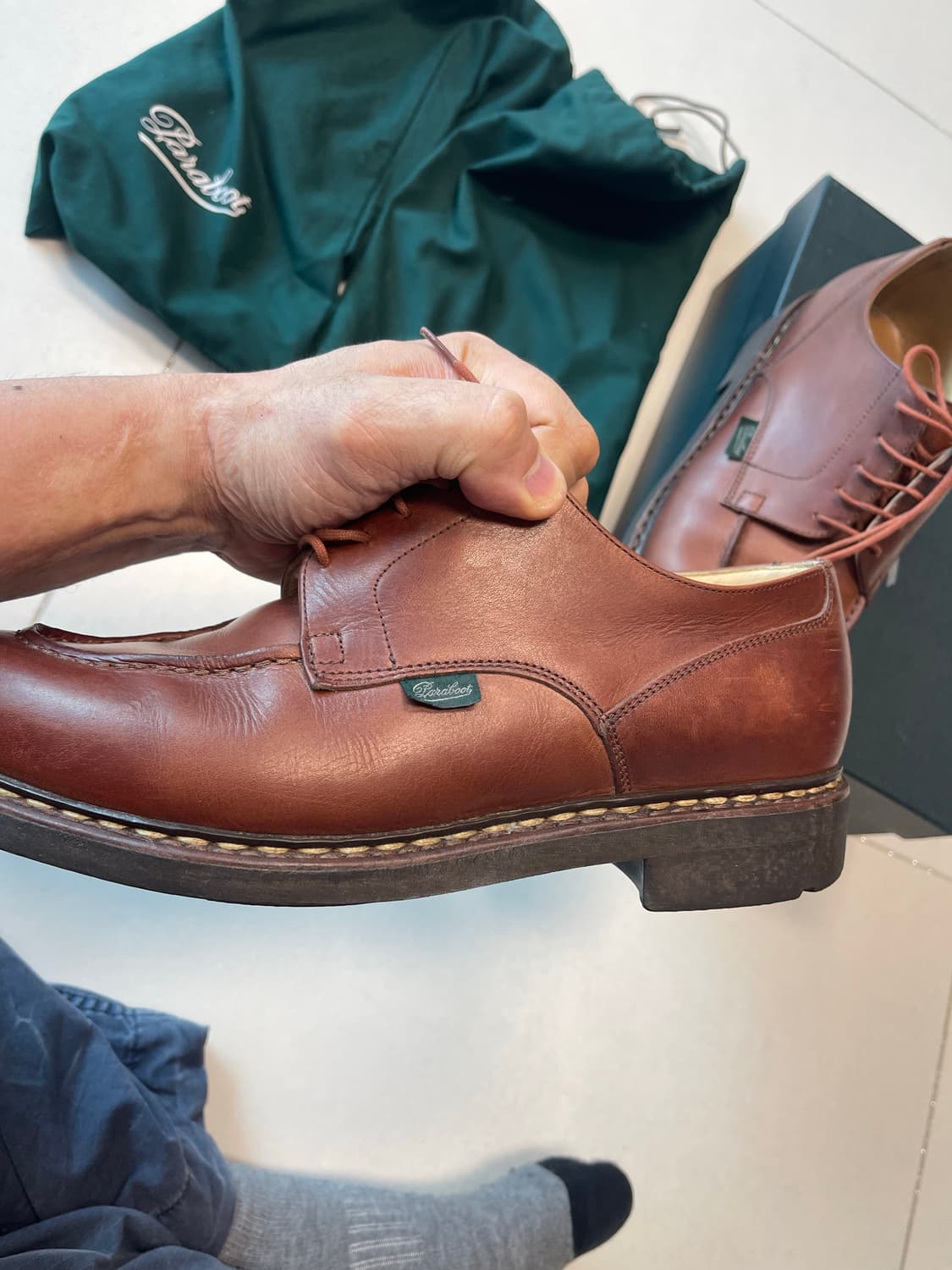 파라부트 샴보드 마룬 uk8.5(275) 상품이미지6