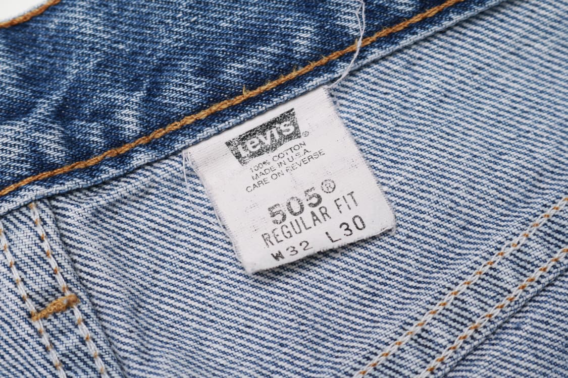 [32인치] 00's 리바이스 USA 505 데님팬츠 상품이미지4