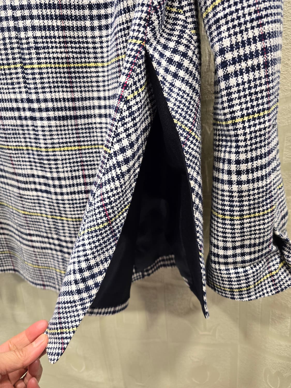 제이제이지고트 JIGOTT 체크 패턴 재킷  55 상품이미지6