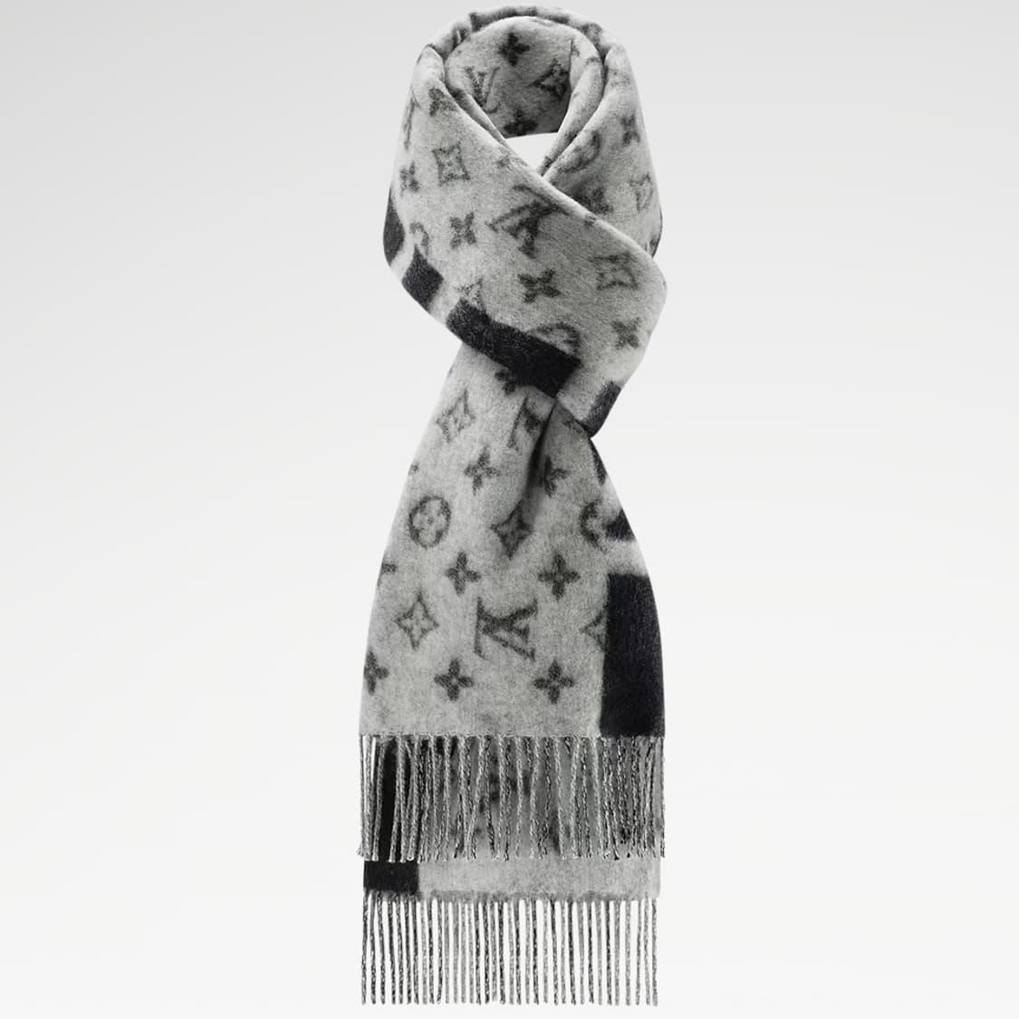 [새상품/선물가능] 루이비통 모노그램 스플릿 캐시미어 머플러 목도리 상품이미지9