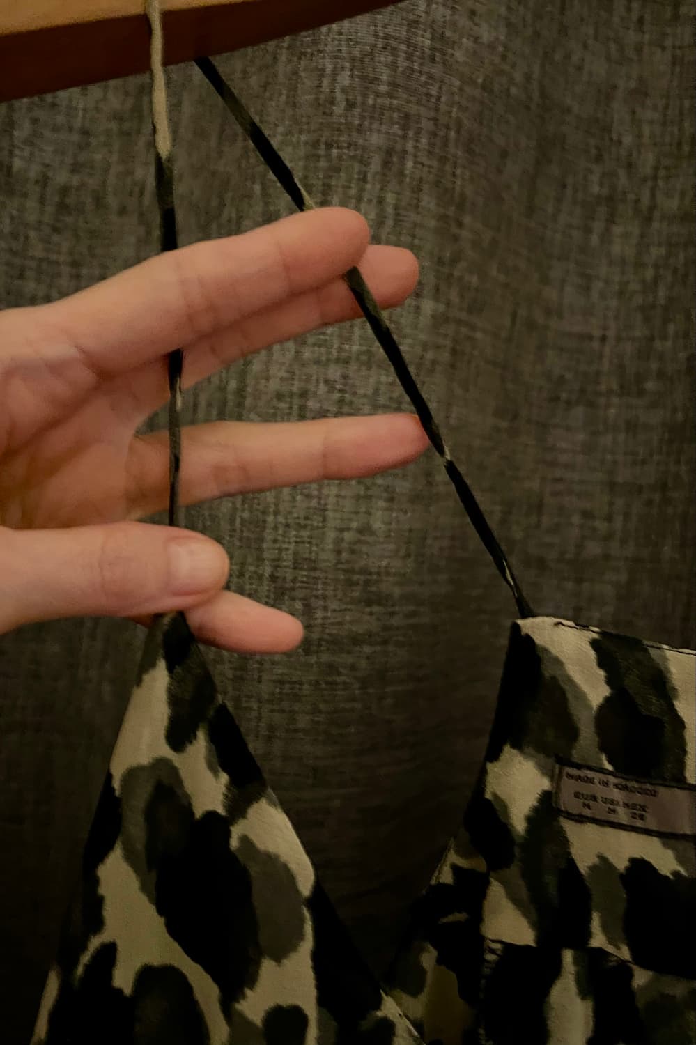 Zara 자라 베이직 레오파드 캉캉 뷔스티에 나시 (M) 상품이미지2