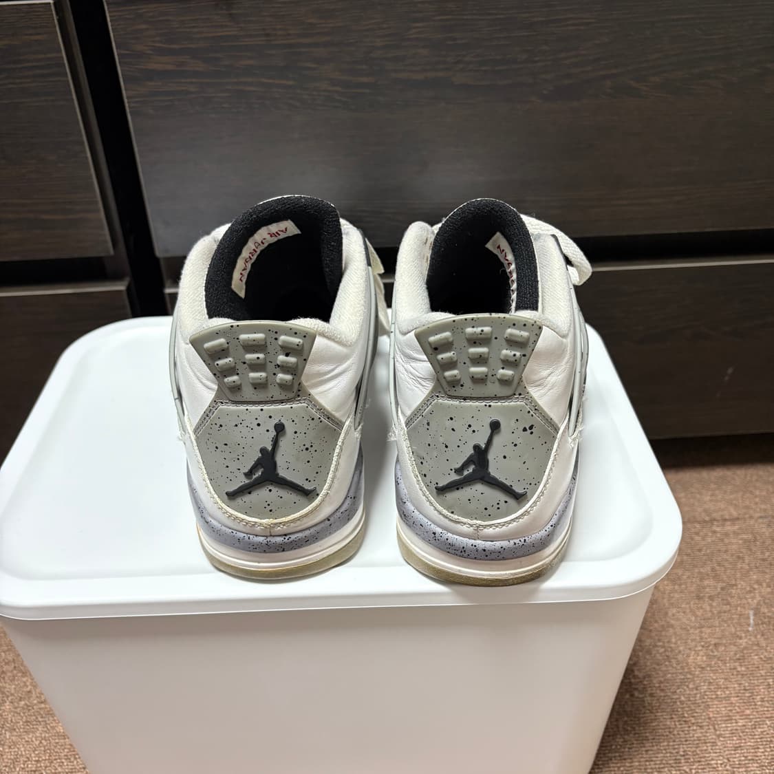 Nike Jordan 조던 4 시멘트 og 285 상품이미지2
